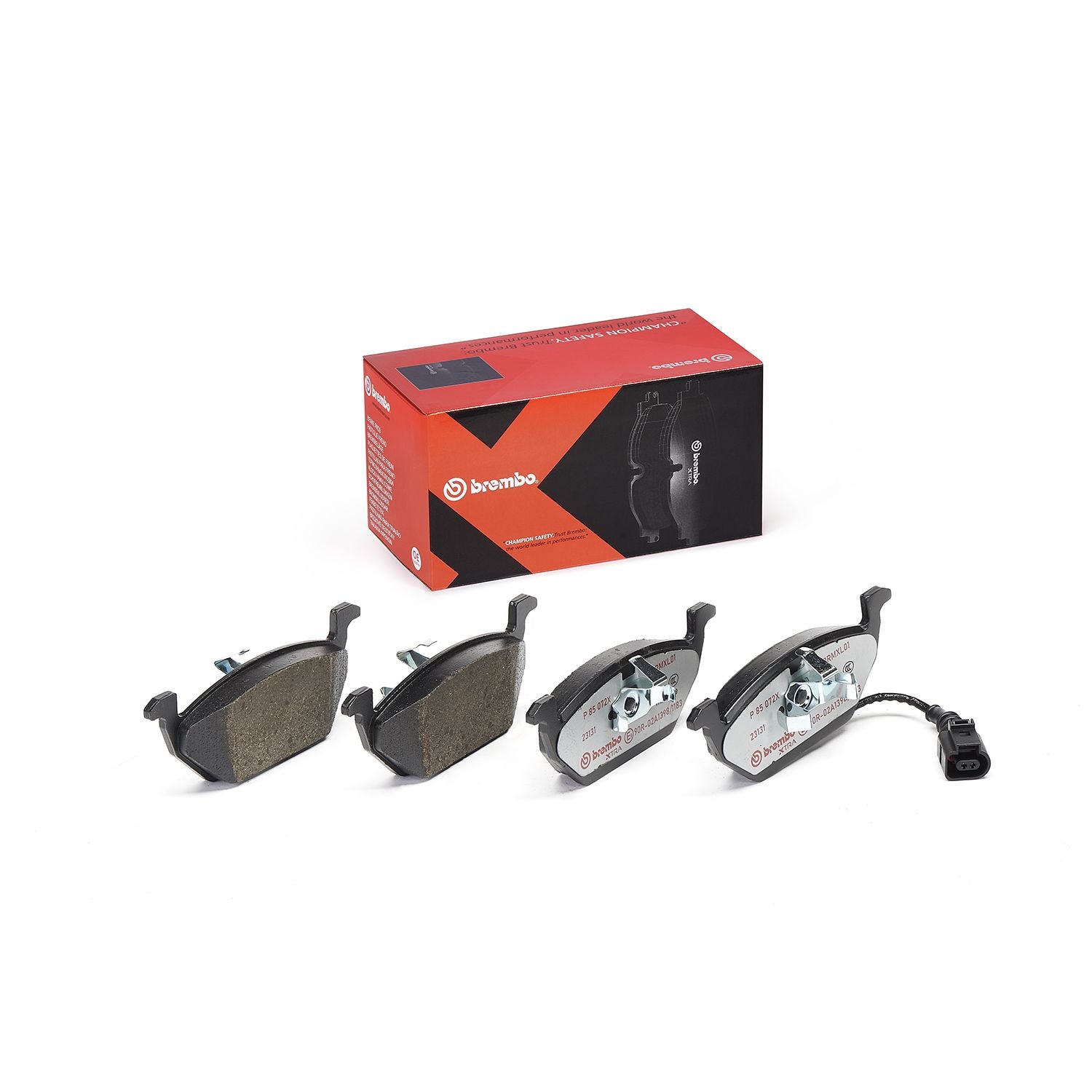 XTRA Low-Met Front Disc Brake Pad Set - P85072X_02