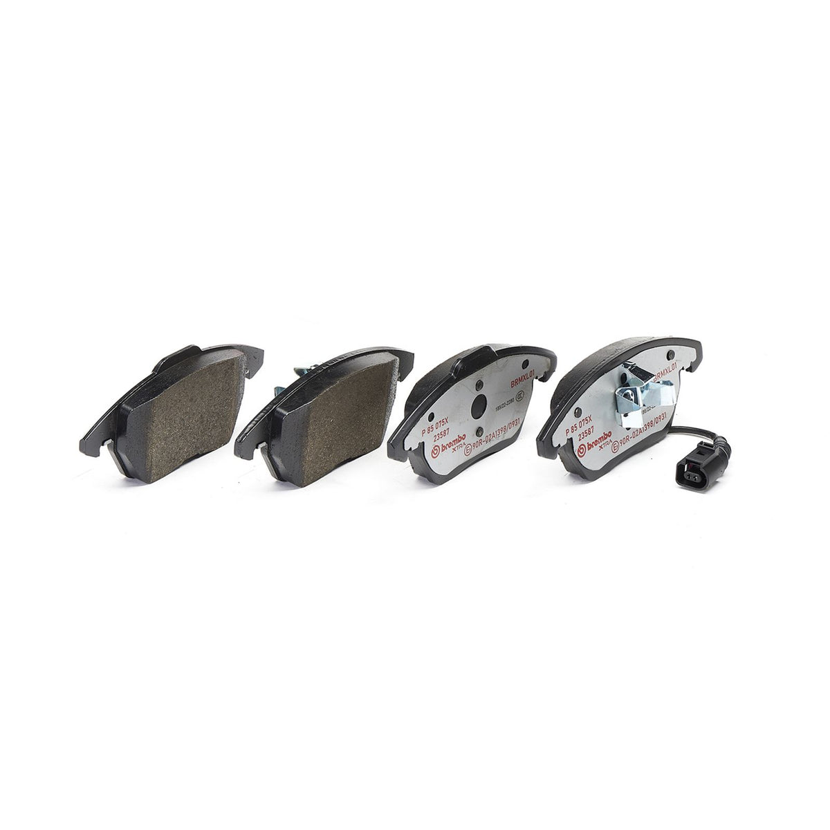 XTRA Low-Met Front Disc Brake Pad Set - P85075X_03
