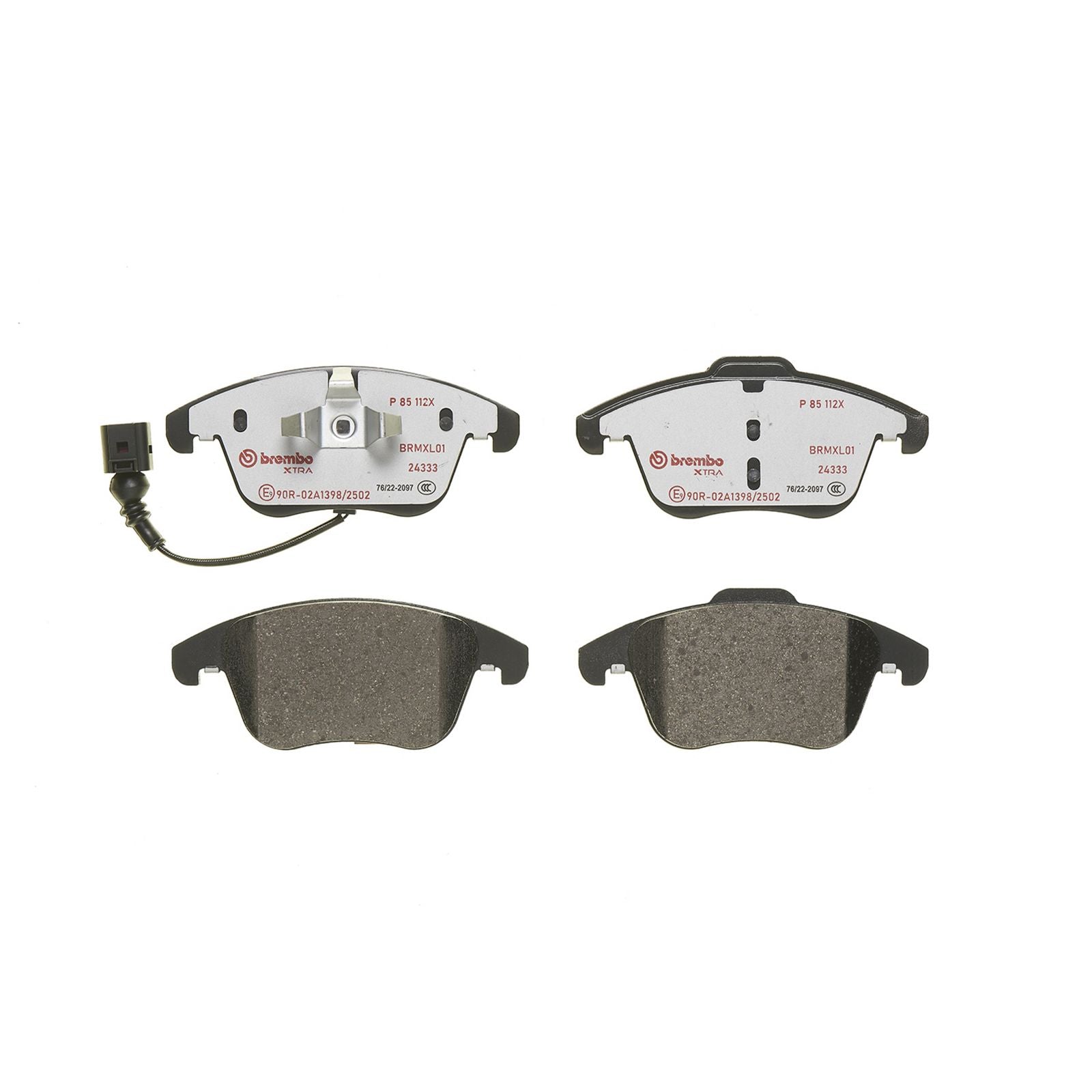 XTRA Low-Met Front Disc Brake Pad Set - P85112X_03