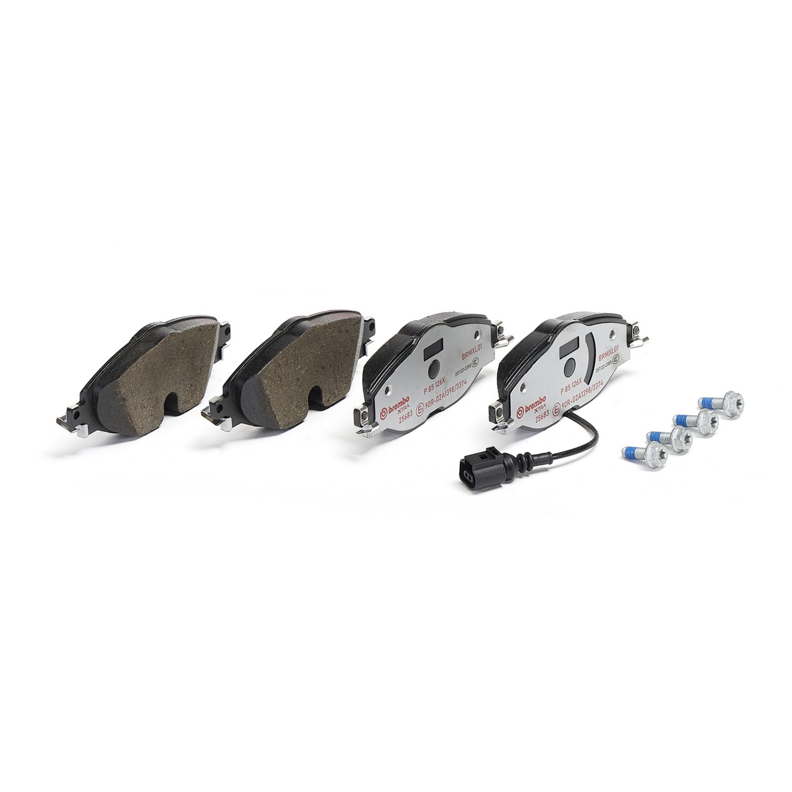 XTRA Low-Met Front Disc Brake Pad Set - P85126X_03