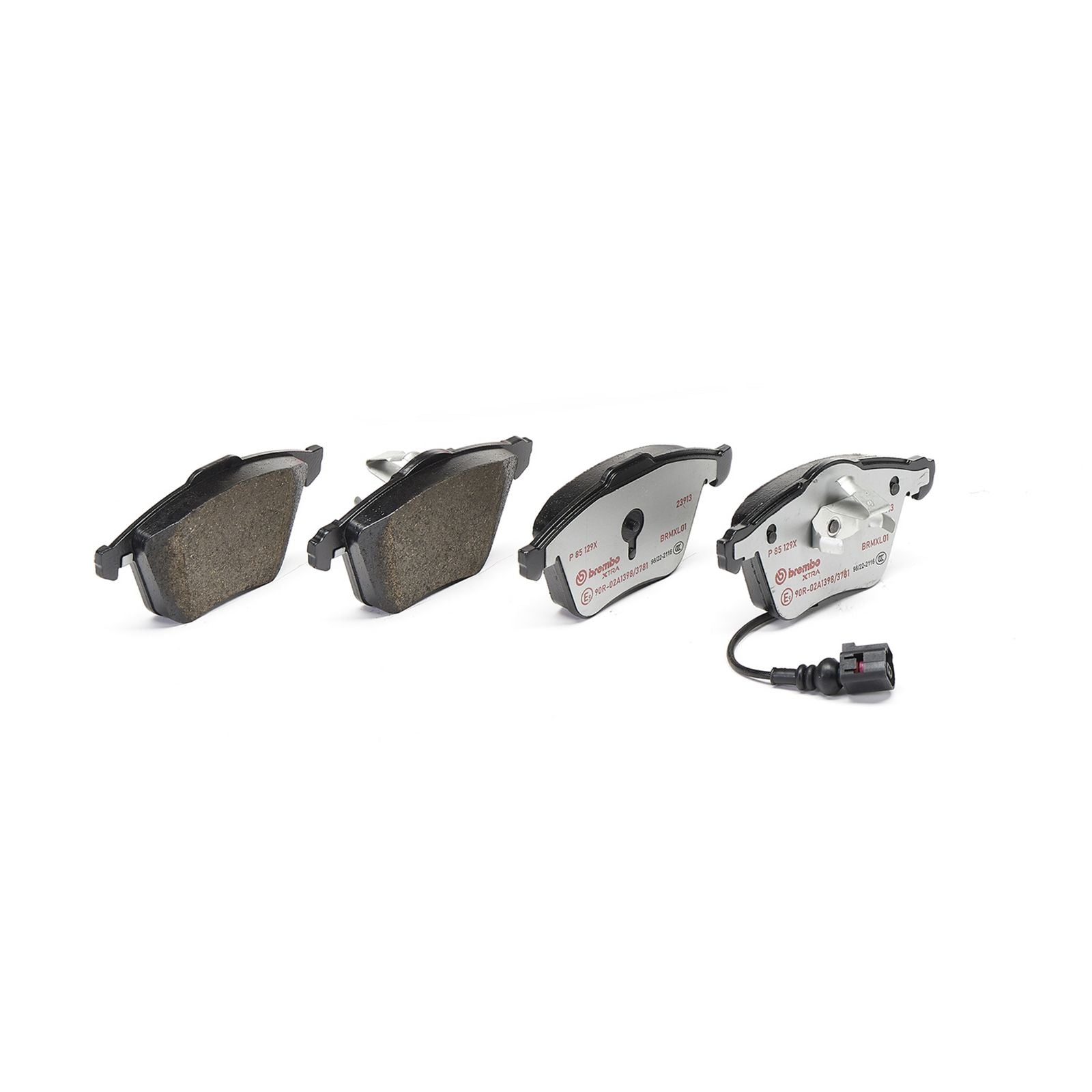 XTRA Low-Met Front Disc Brake Pad Set - P85129X_03