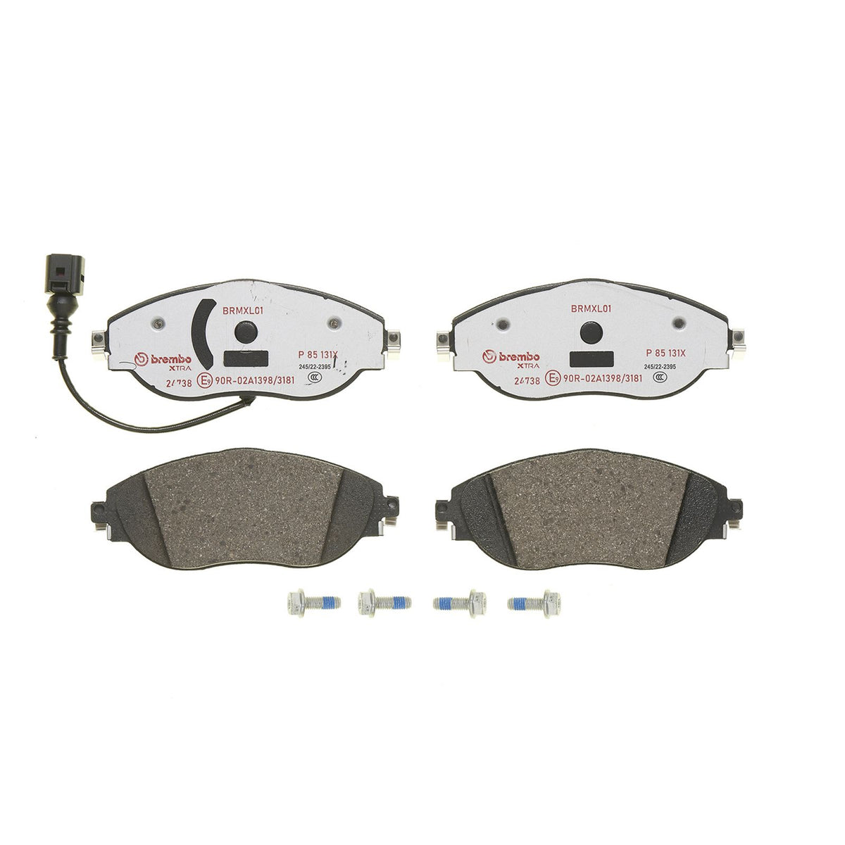 XTRA Low-Met Front Disc Brake Pad Set - P85131X_01
