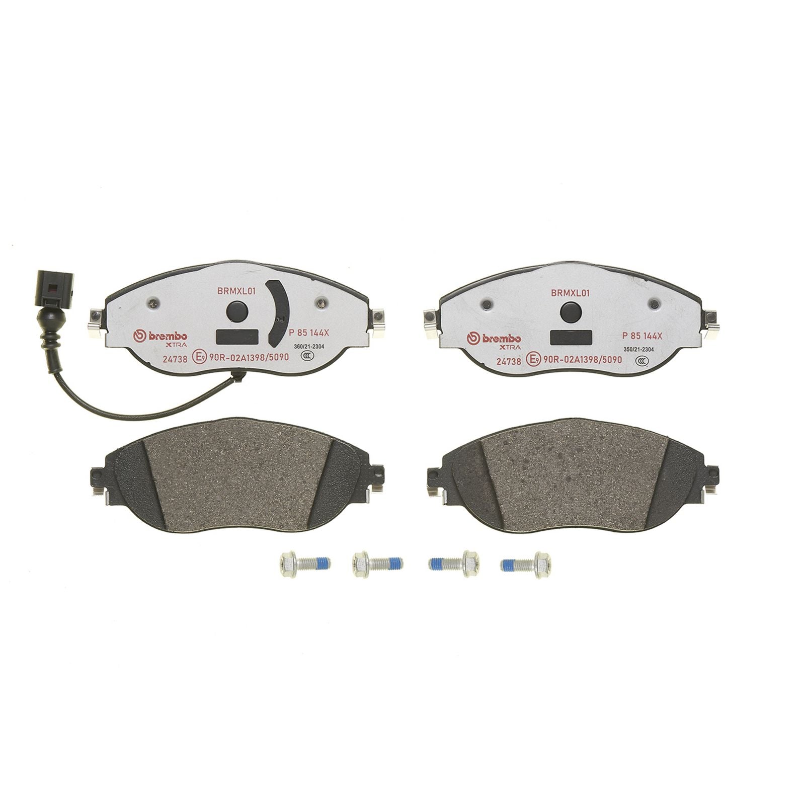 XTRA Low-Met Front Disc Brake Pad Set - P85144X_01