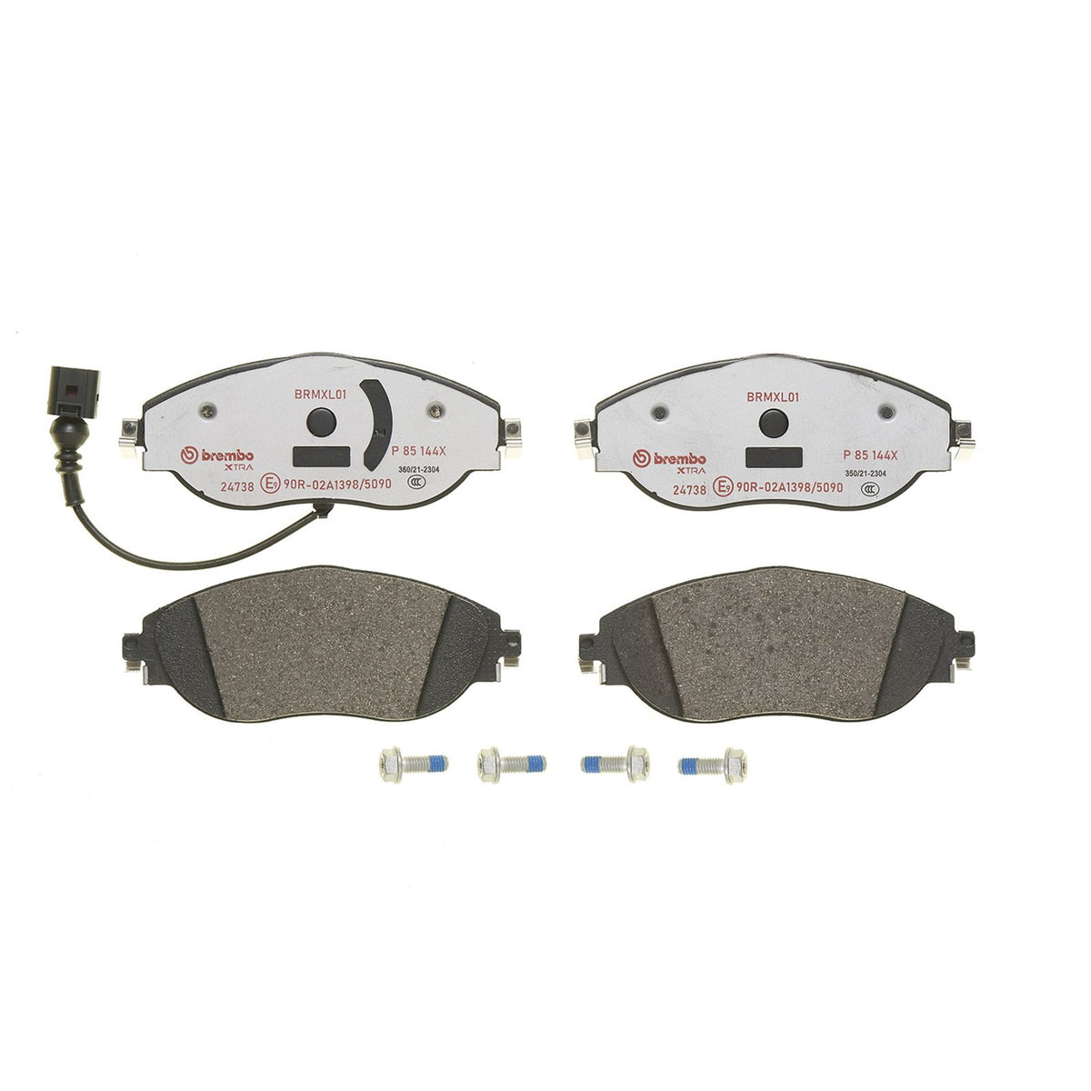 XTRA Low-Met Front Disc Brake Pad Set - P85144X_01