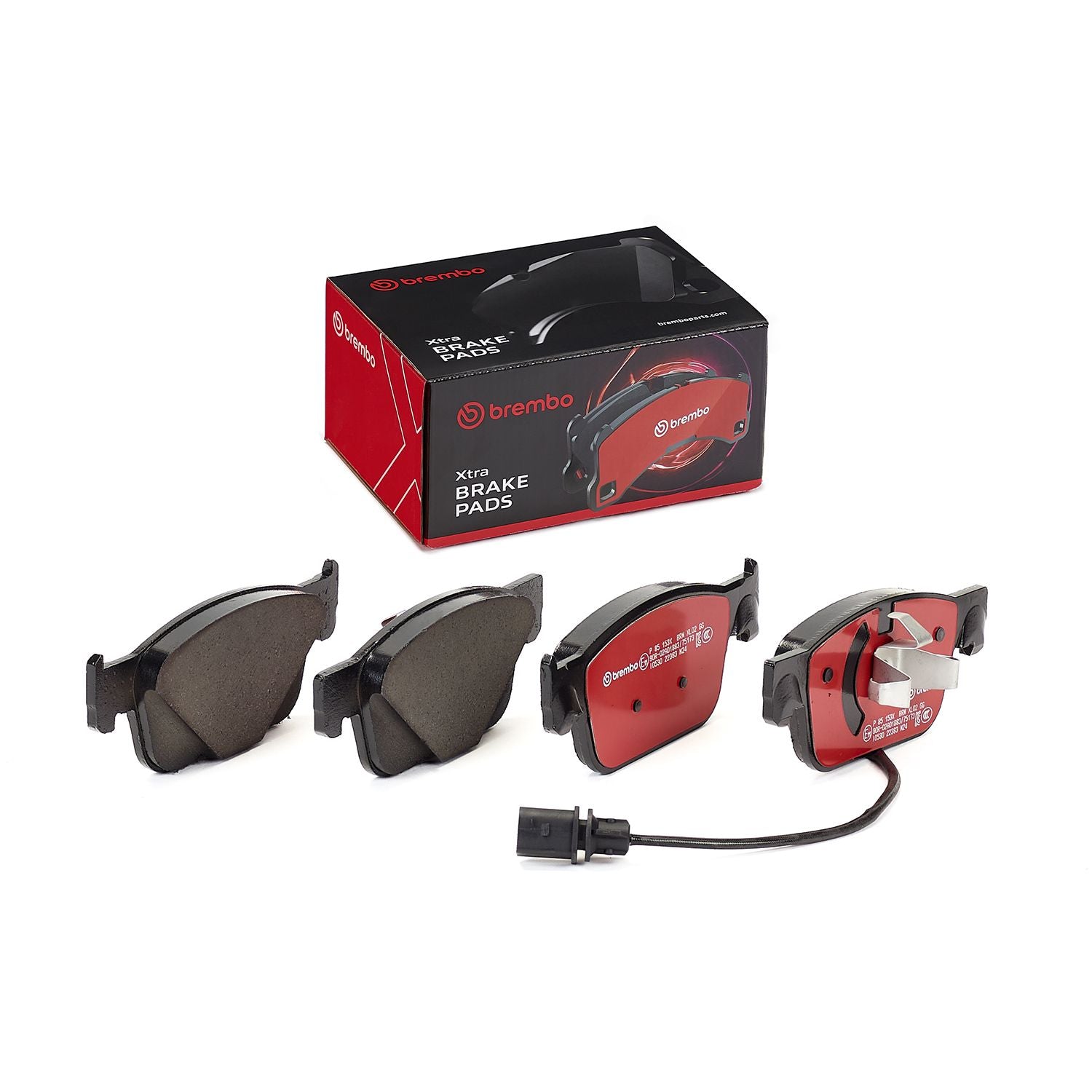XTRA Low-Met Front Disc Brake Pad Set - P85153X_03