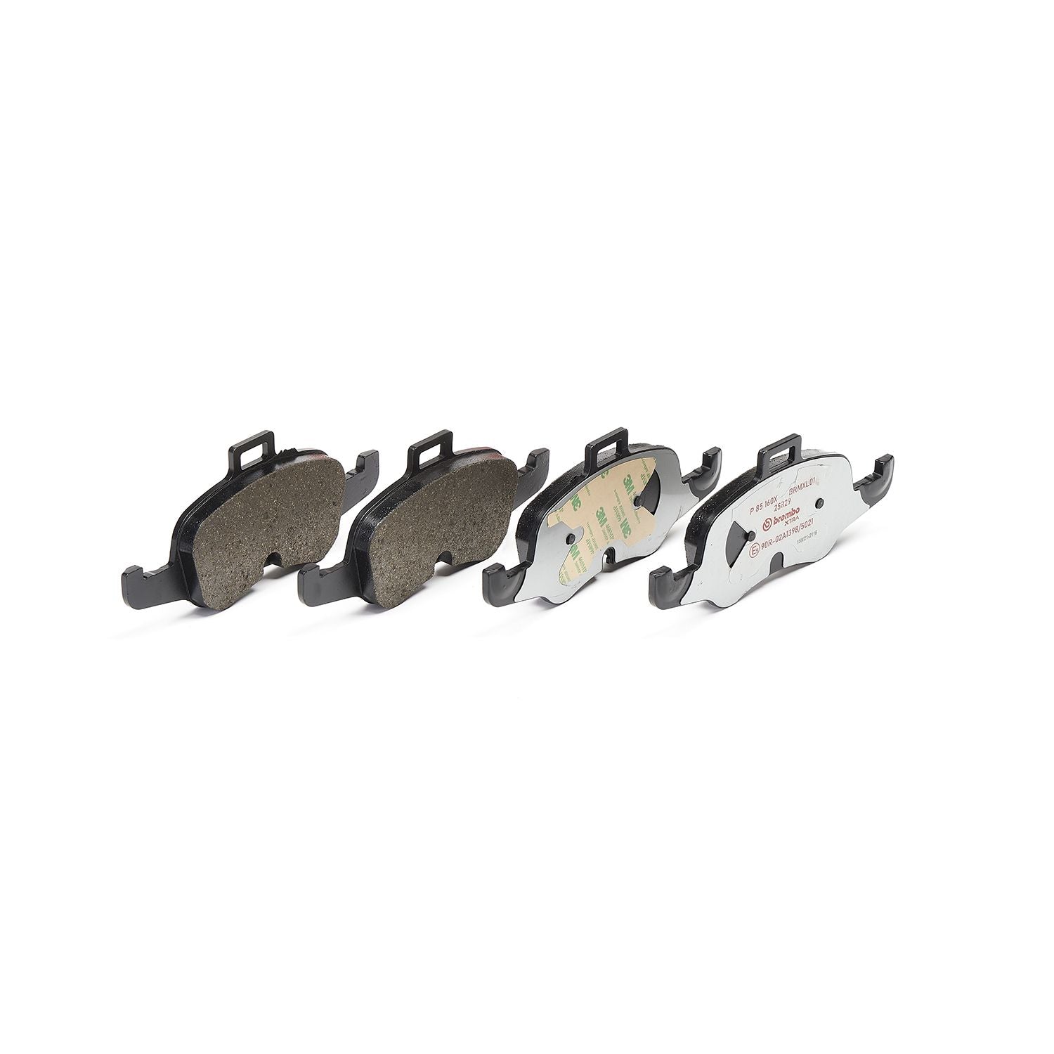 XTRA Low-Met Front Disc Brake Pad Set - P85160X_01