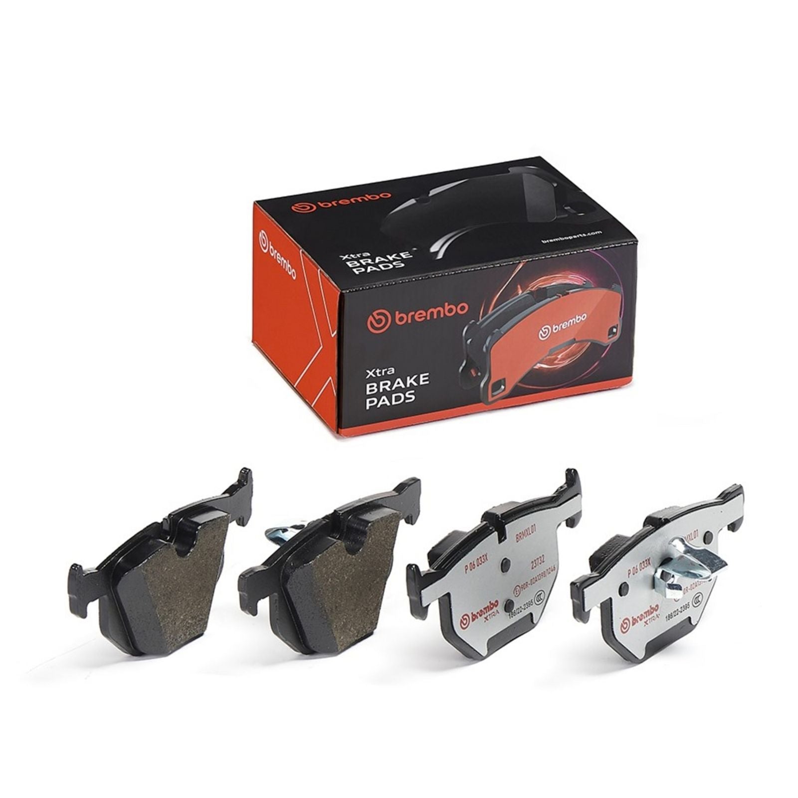 XTRA Low-Met Rear Disc Brake Pad Set - P06033X_02