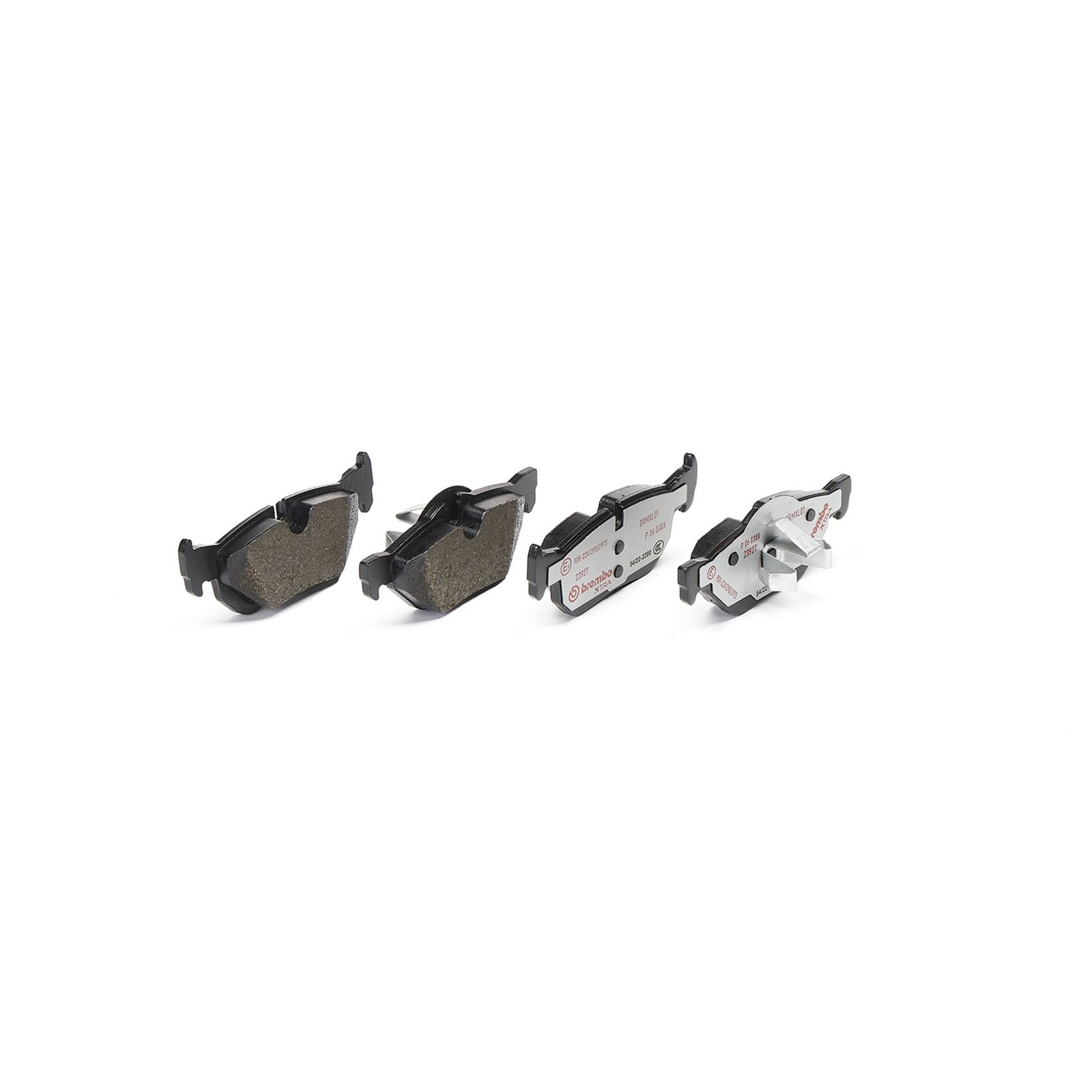 XTRA Low-Met Rear Disc Brake Pad Set - P06038X_03