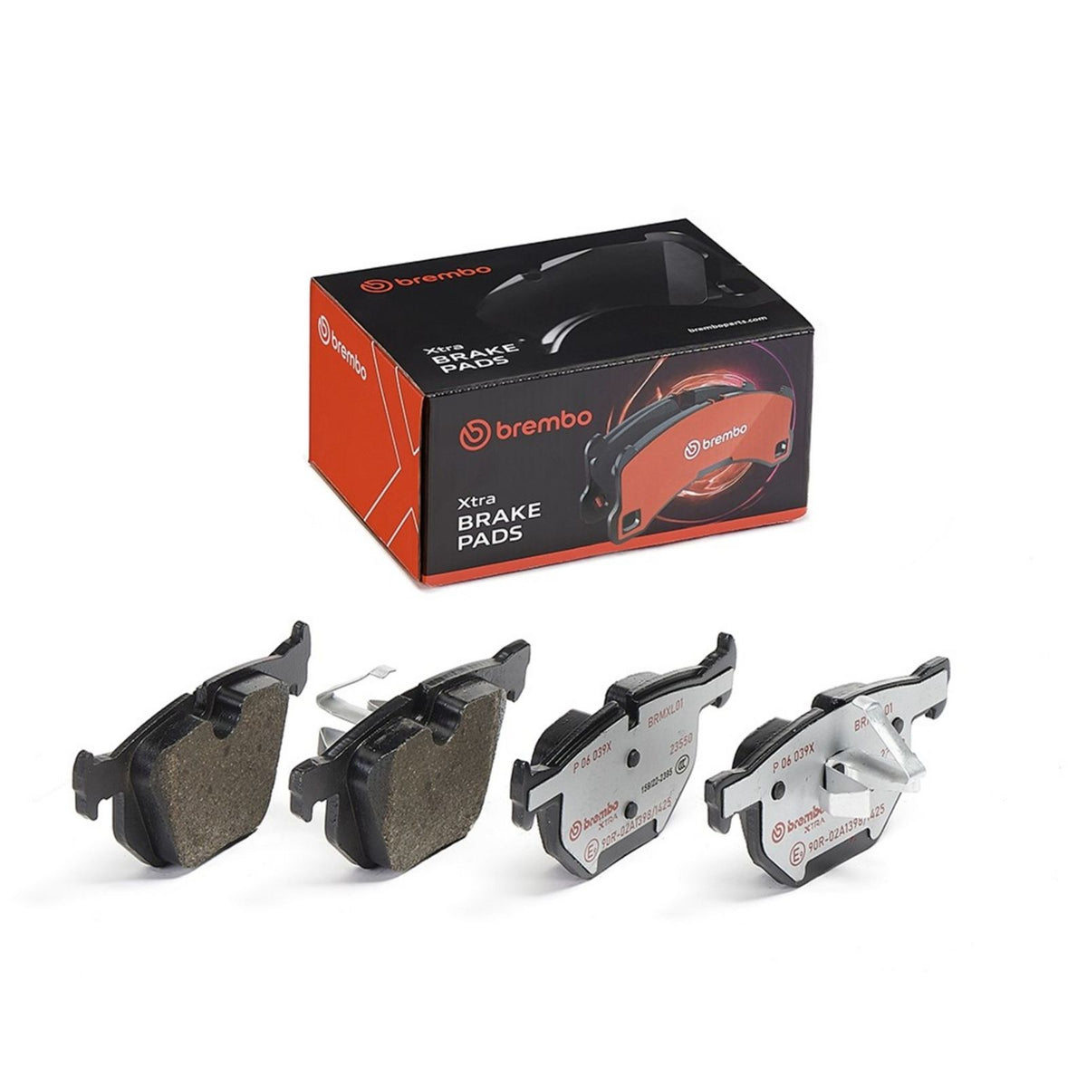 XTRA Low-Met Rear Disc Brake Pad Set - P06039X_01