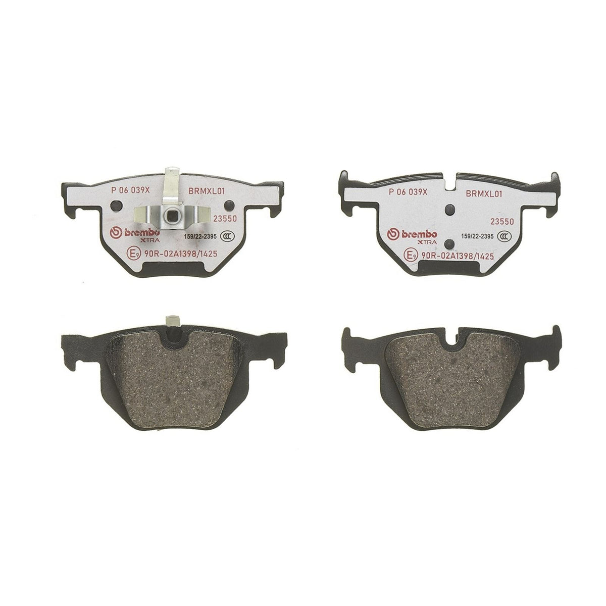 XTRA Low-Met Rear Disc Brake Pad Set - P06039X_02