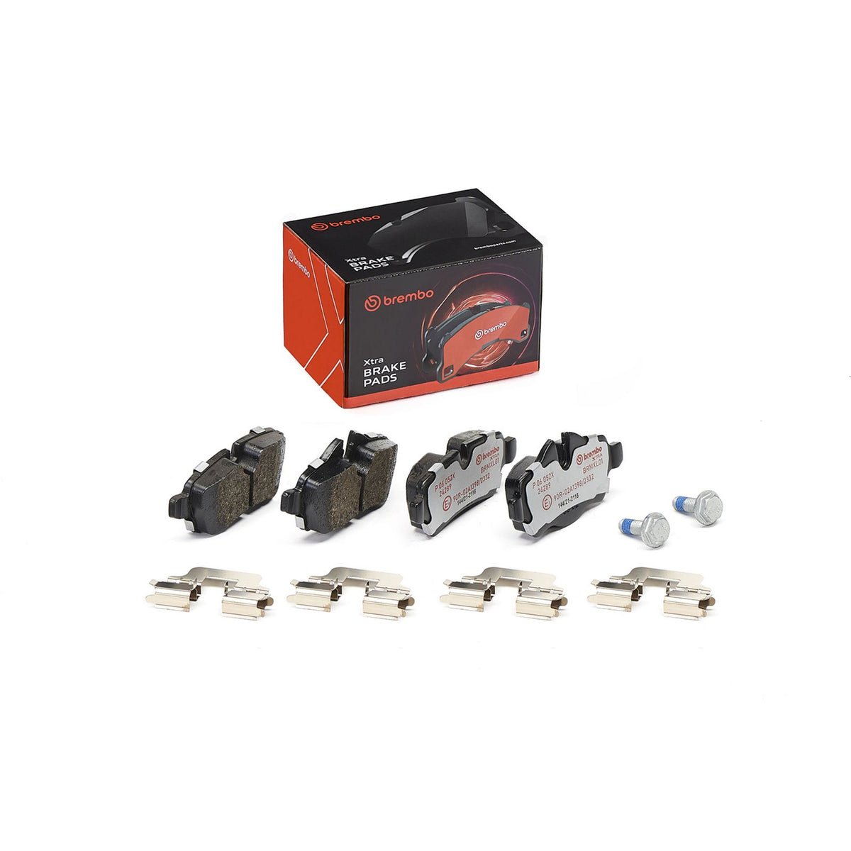 XTRA Low-Met Rear Disc Brake Pad Set - P06052X_02