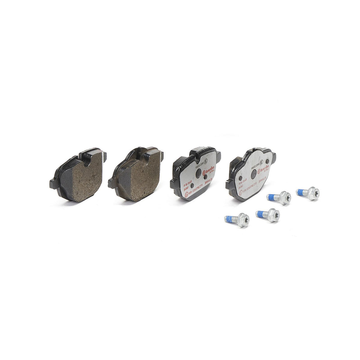 XTRA Low-Met Rear Disc Brake Pad Set - P06064X_02