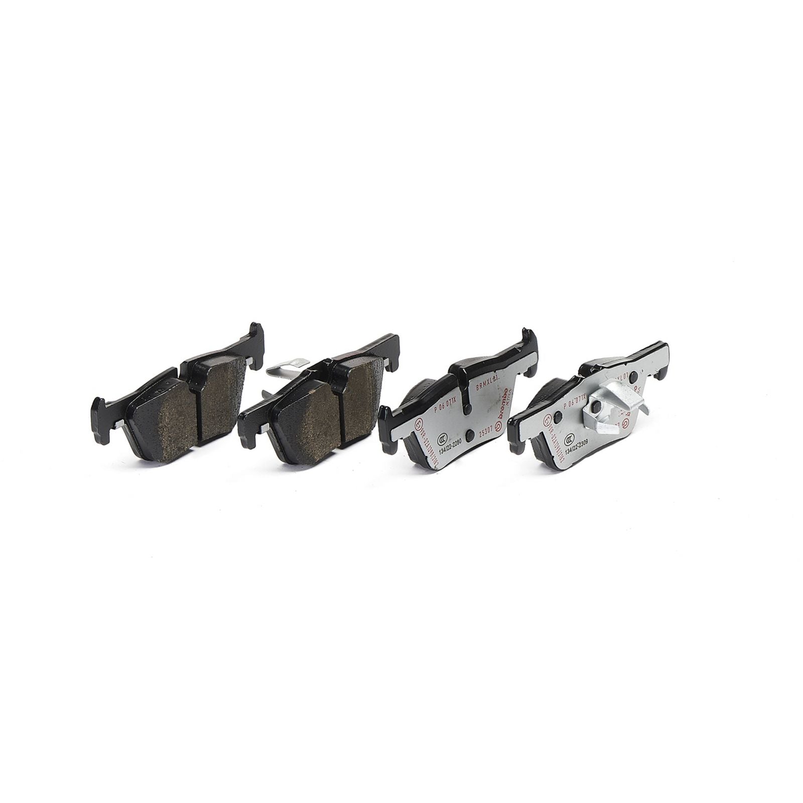 XTRA Low-Met Rear Disc Brake Pad Set - P06071X_01