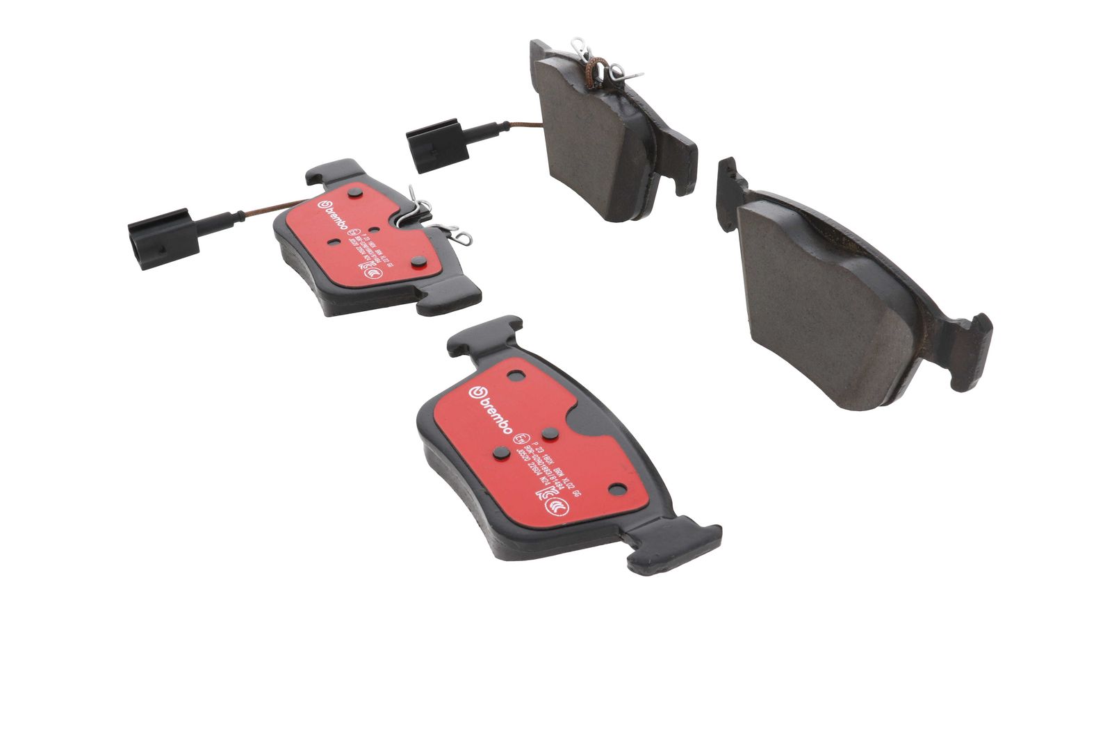 XTRA Low-Met Rear Disc Brake Pad Set - P23180X_06
