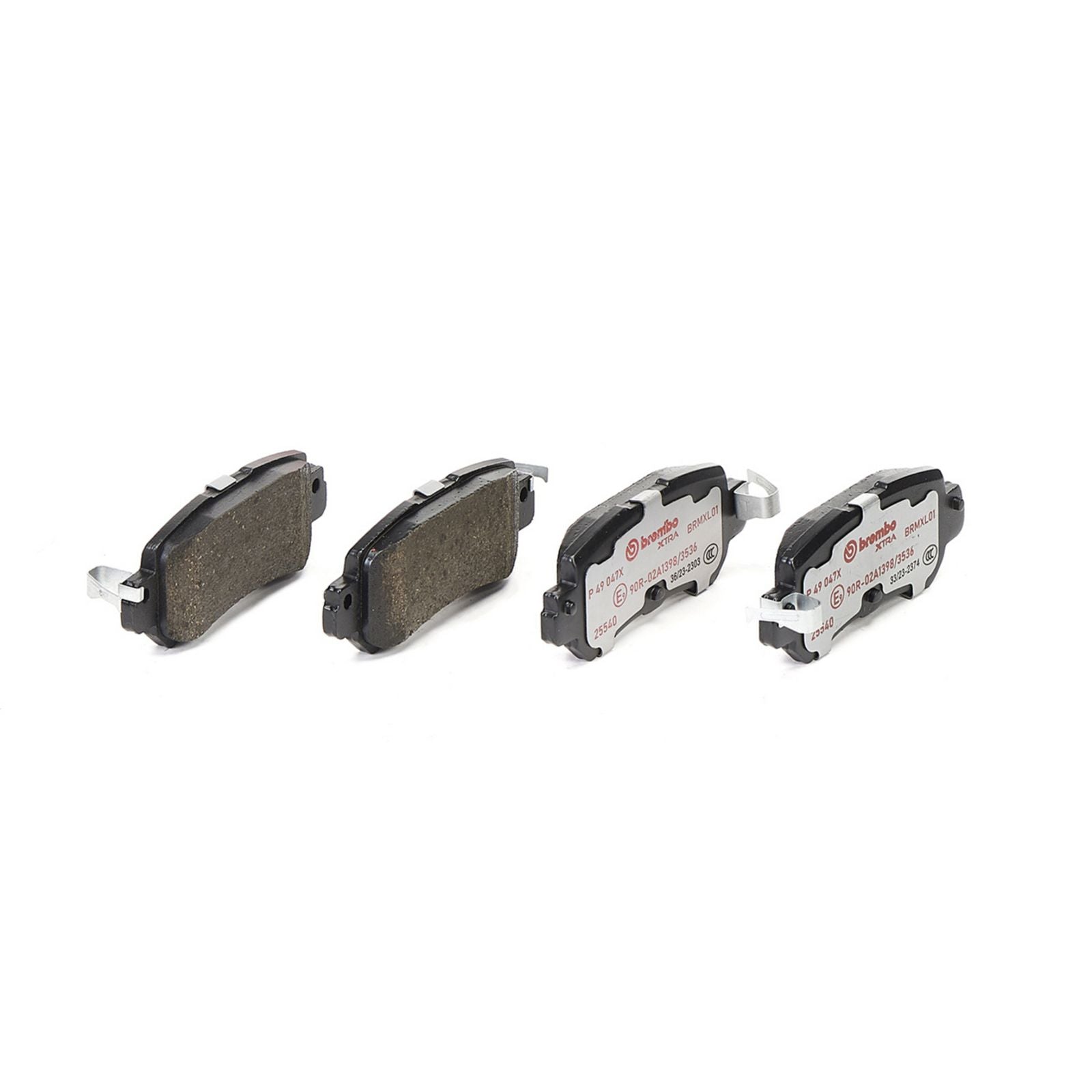 XTRA Low-Met Rear Disc Brake Pad Set - P49047X_02