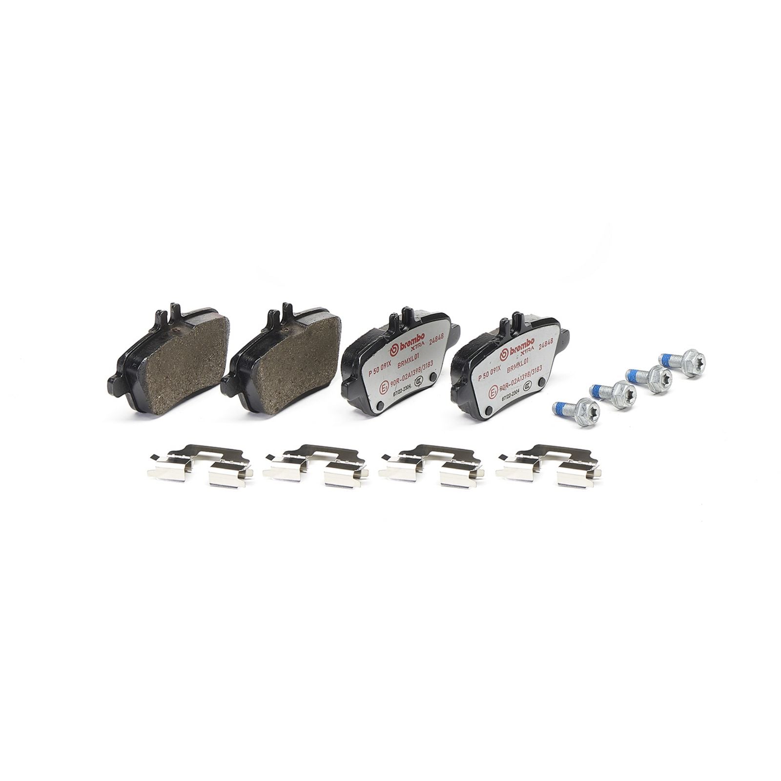 XTRA Low-Met Rear Disc Brake Pad Set - P50091X_01