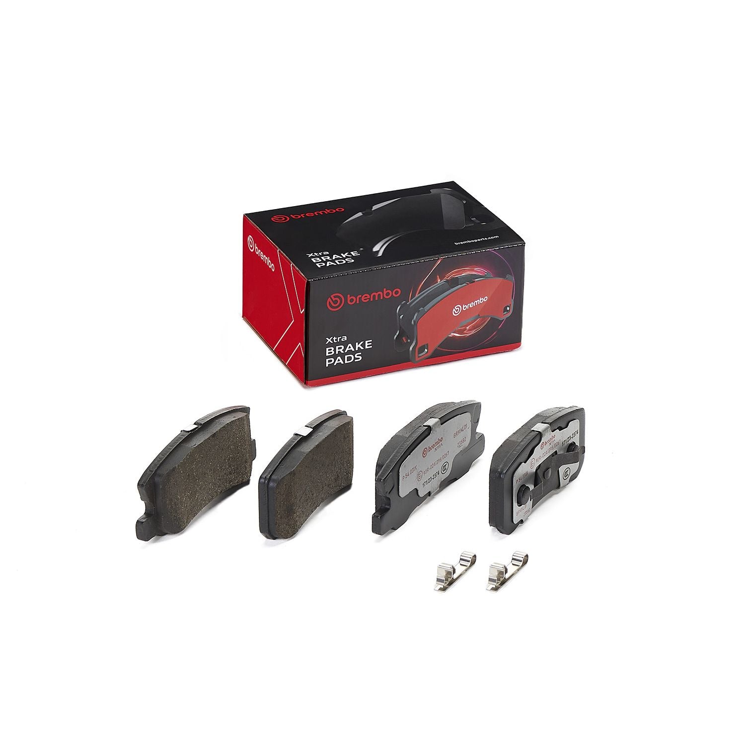 XTRA Low-Met Rear Disc Brake Pad Set - P54031X_02