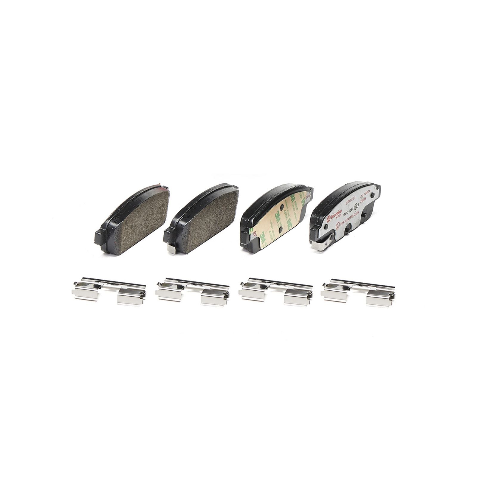 XTRA Low-Met Rear Disc Brake Pad Set - P59080X_02