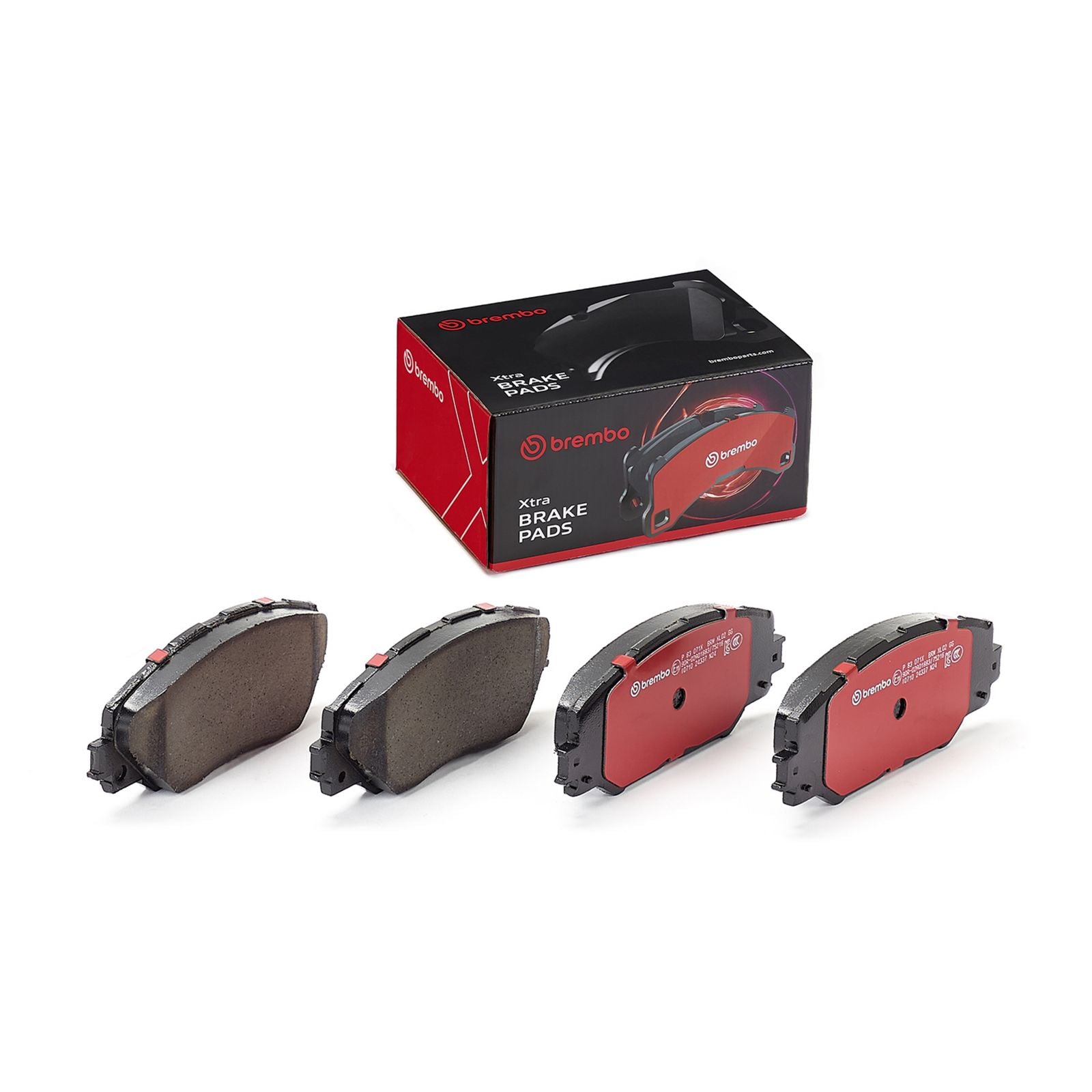 XTRA Low-Met Rear Disc Brake Pad Set - P83071X_02