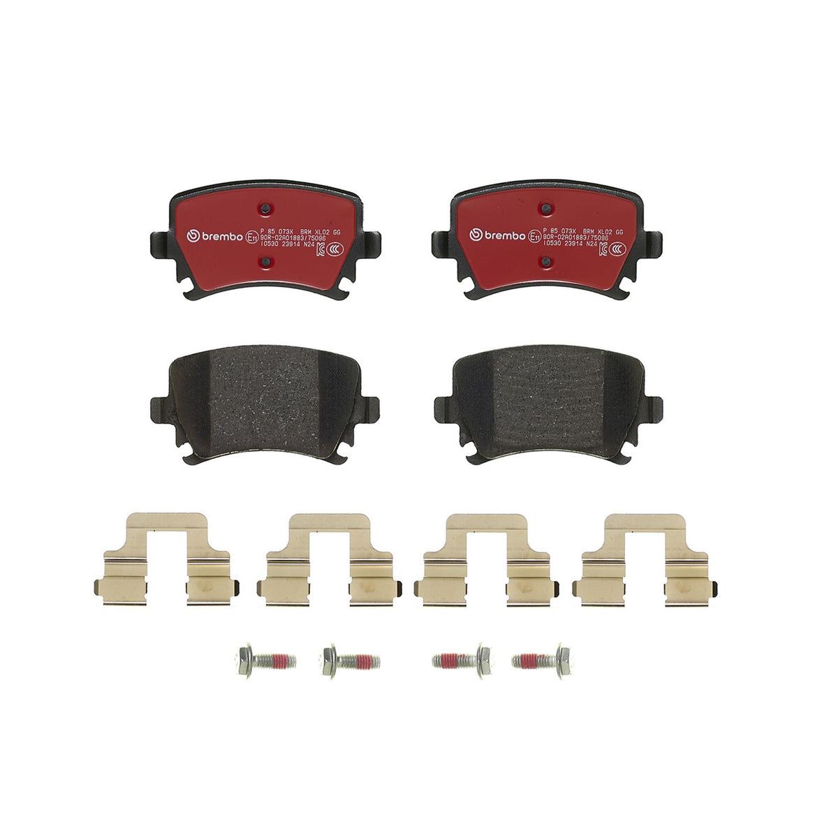 XTRA Low-Met Rear Disc Brake Pad Set - P85073X_01