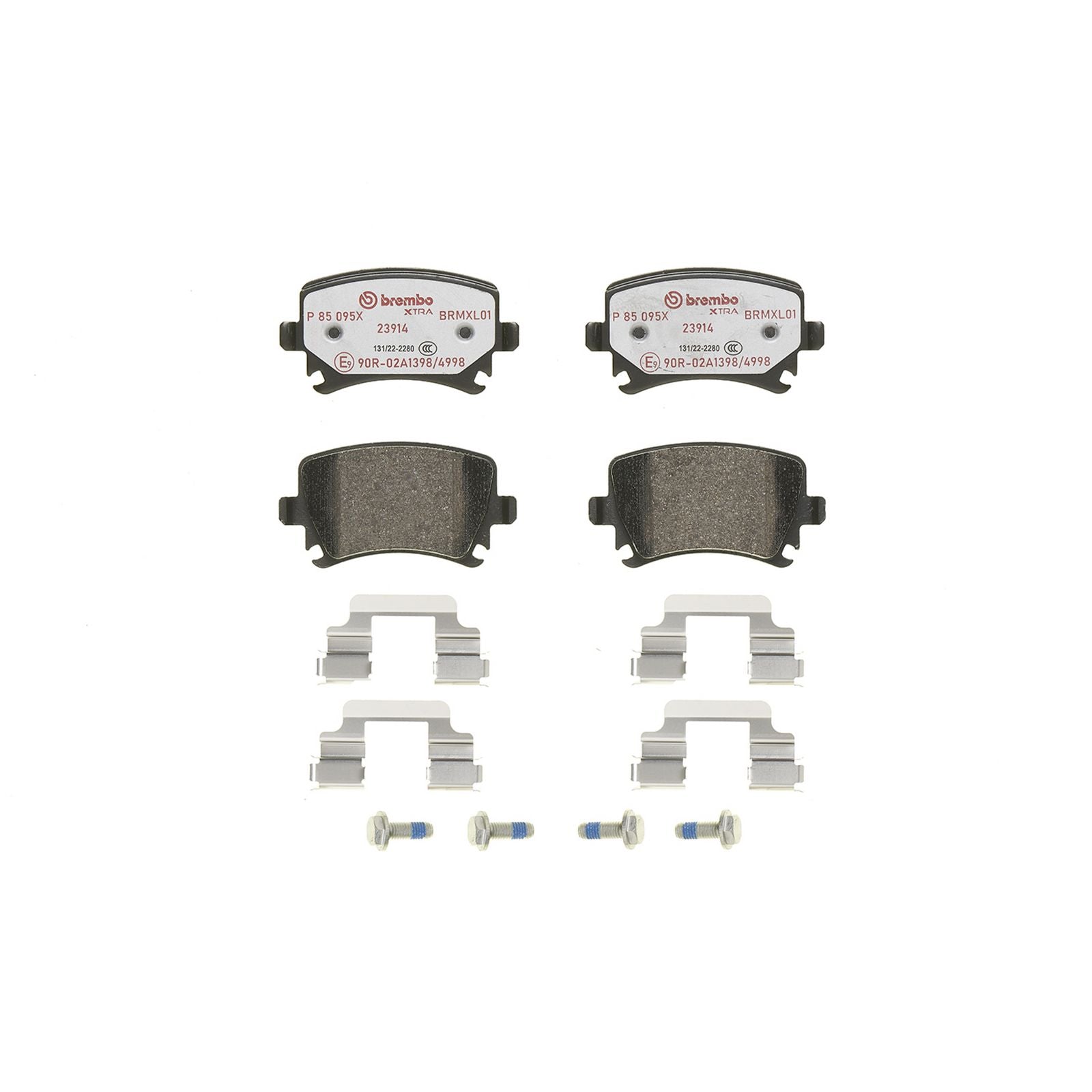XTRA Low-Met Rear Disc Brake Pad Set - P85095X_01