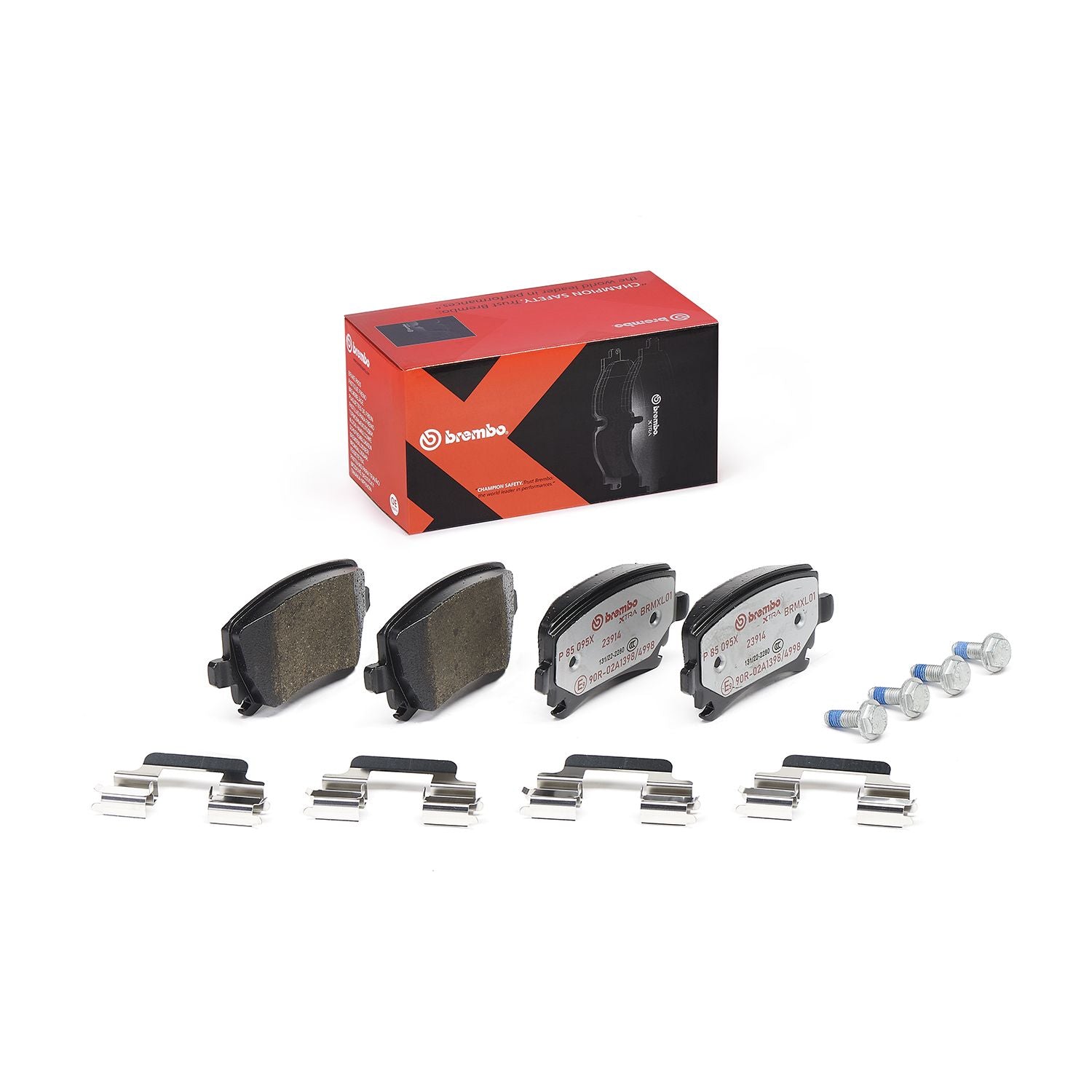 XTRA Low-Met Rear Disc Brake Pad Set - P85095X_02