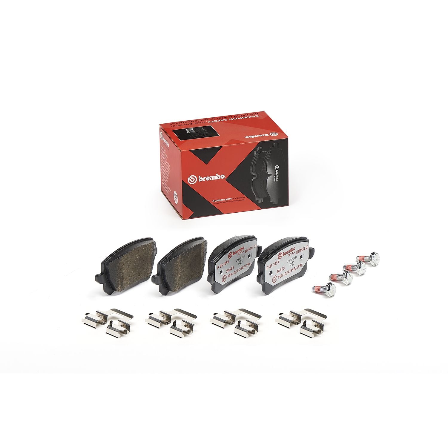 XTRA Low-Met Rear Disc Brake Pad Set - P85109X_02