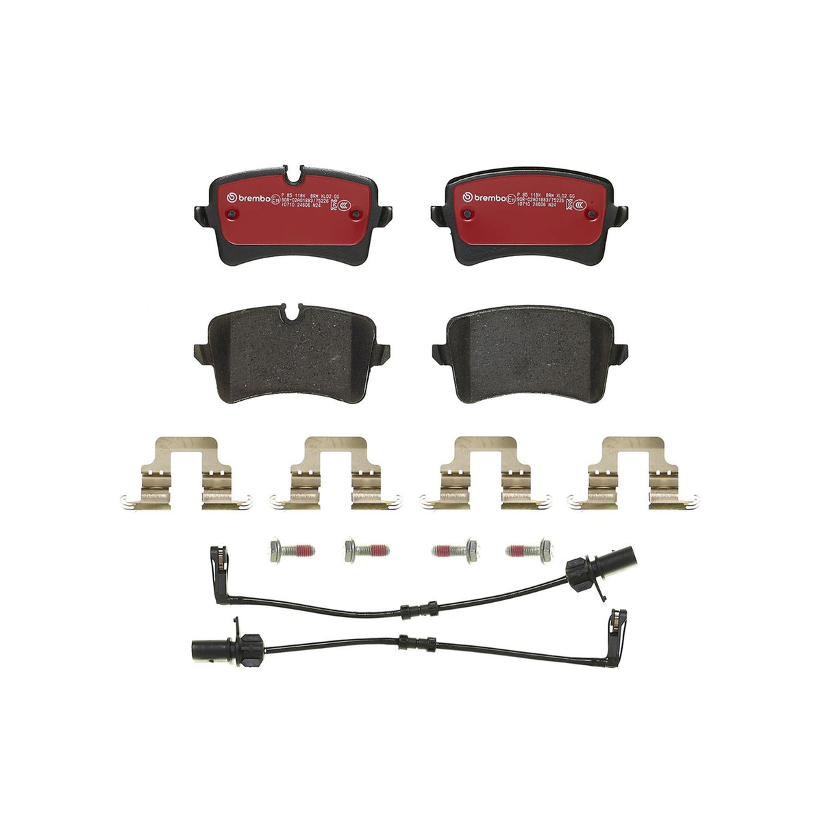 XTRA Low-Met Rear Disc Brake Pad Set - P85118X_02