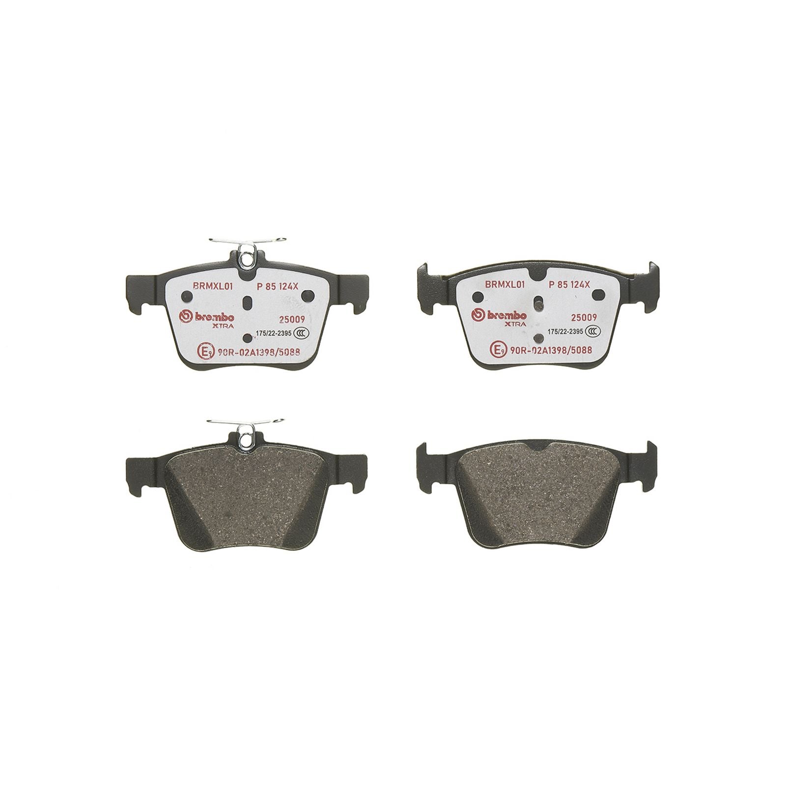 XTRA Low-Met Rear Disc Brake Pad Set - P85124X_01