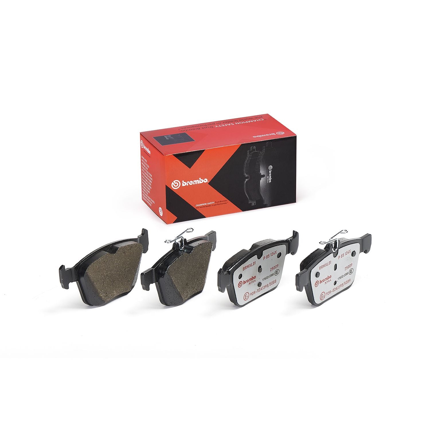 XTRA Low-Met Rear Disc Brake Pad Set - P85124X_02