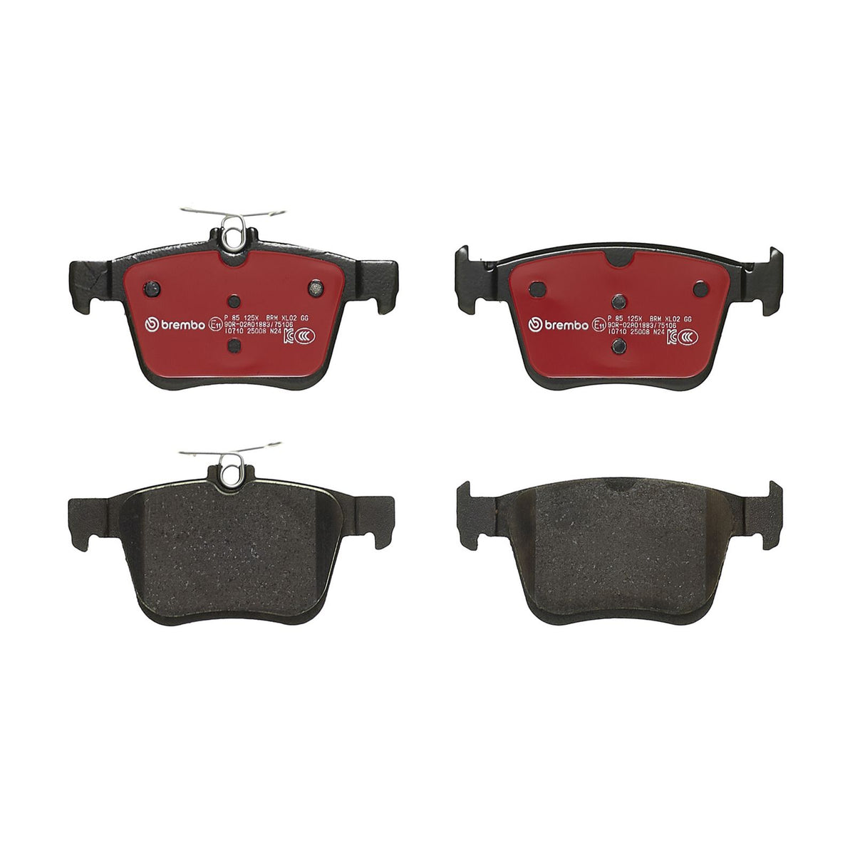 XTRA Low-Met Rear Disc Brake Pad Set - P85125X_03