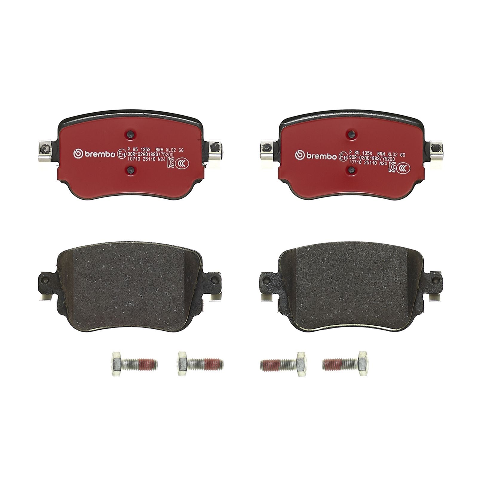 XTRA Low-Met Rear Disc Brake Pad Set - P85135X_01