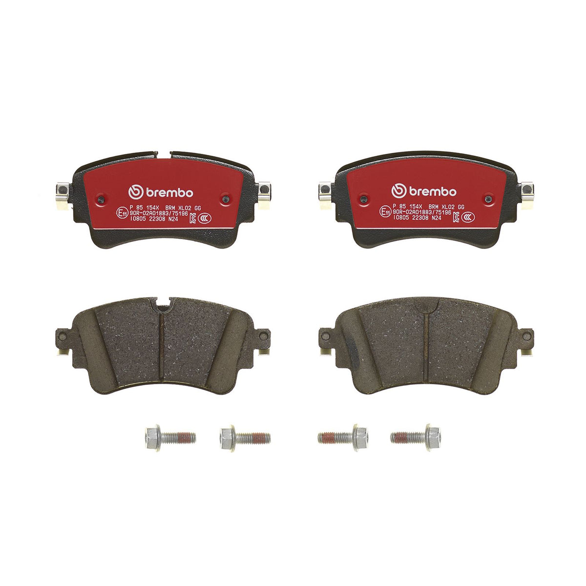 XTRA Low-Met Rear Disc Brake Pad Set - P85154X_02