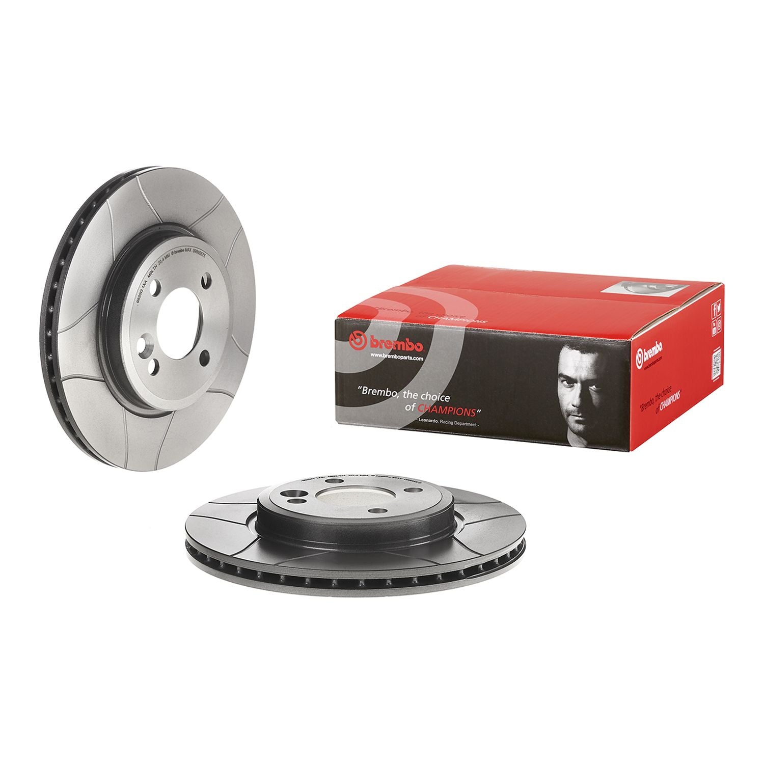 XTRA Max Slotted Front Disc Brake Rotor - 09.8655.75_01