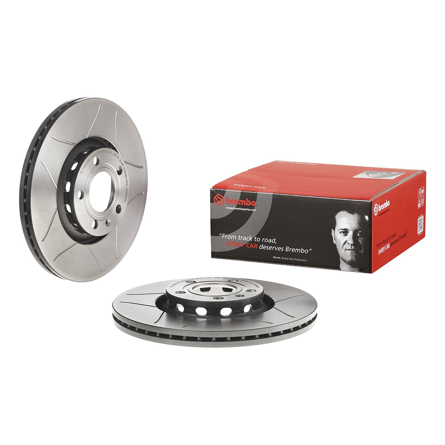 XTRA Max Slotted Front Disc Brake Rotor - 09.8690.75_01