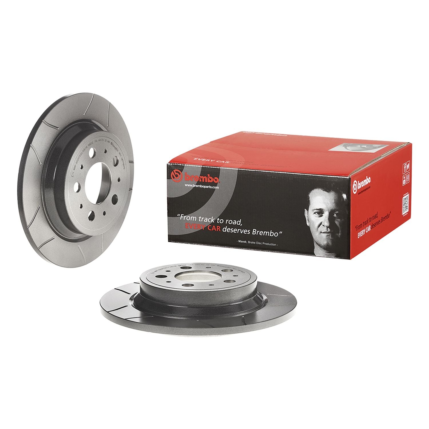 XTRA Max Slotted Rear Disc Brake Rotor - 08.7765.75_01