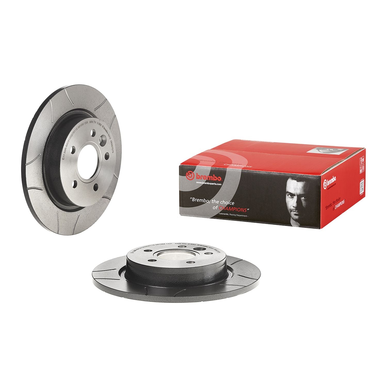 XTRA Max Slotted Rear Disc Brake Rotor - 08.9975.75_01