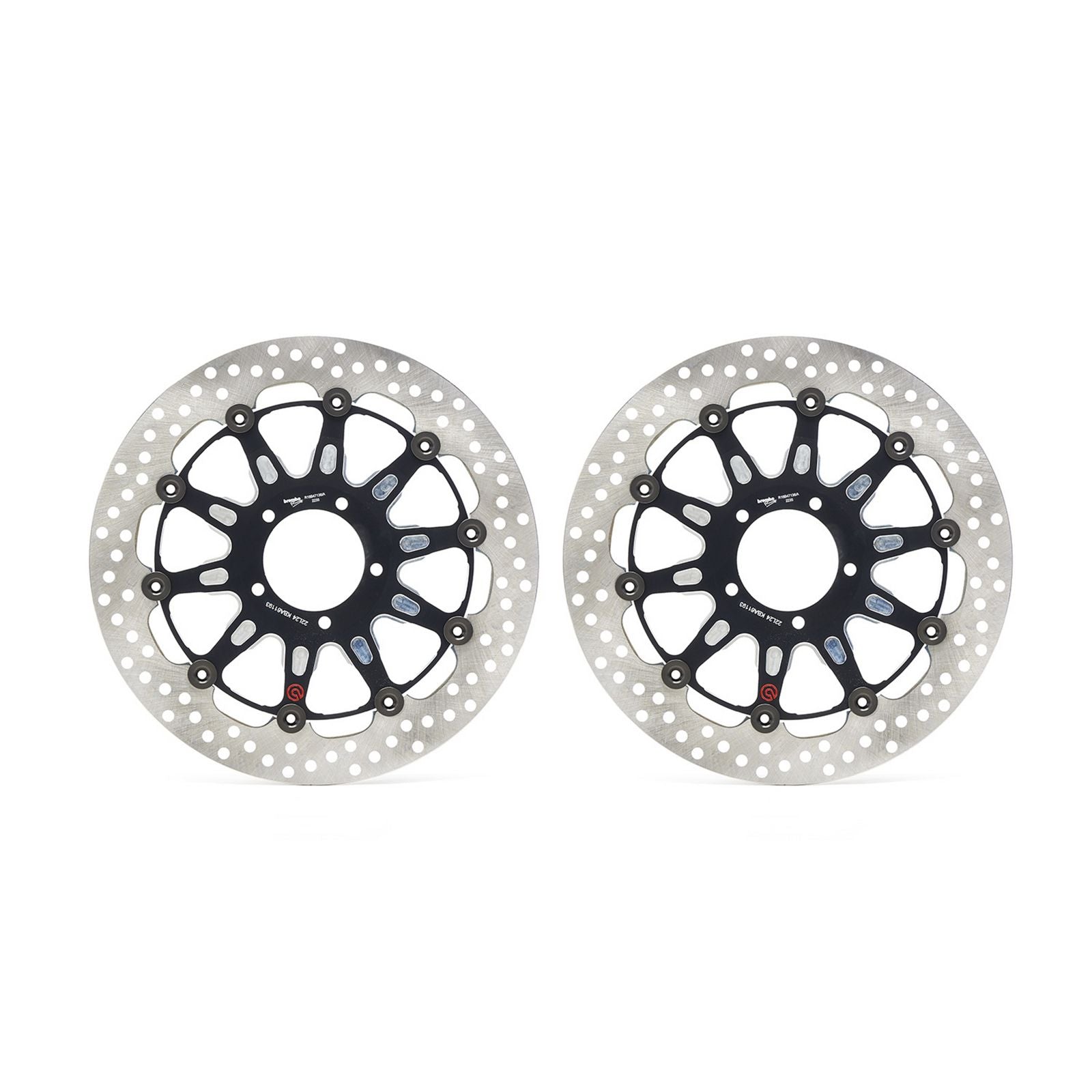 XTRA Powersport Groove Front Disc Brake Rotor - 208B47036_02