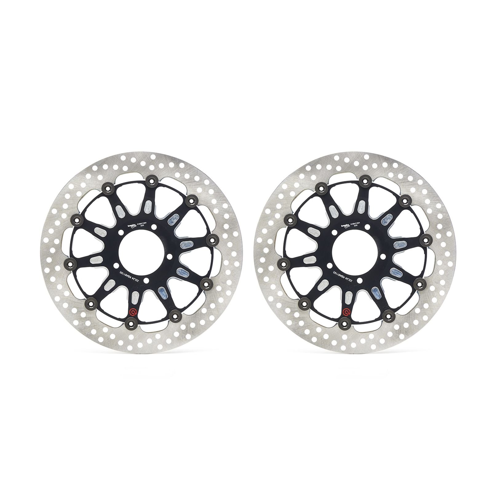 XTRA Powersport Groove Front Disc Brake Rotor - 208B47036_02