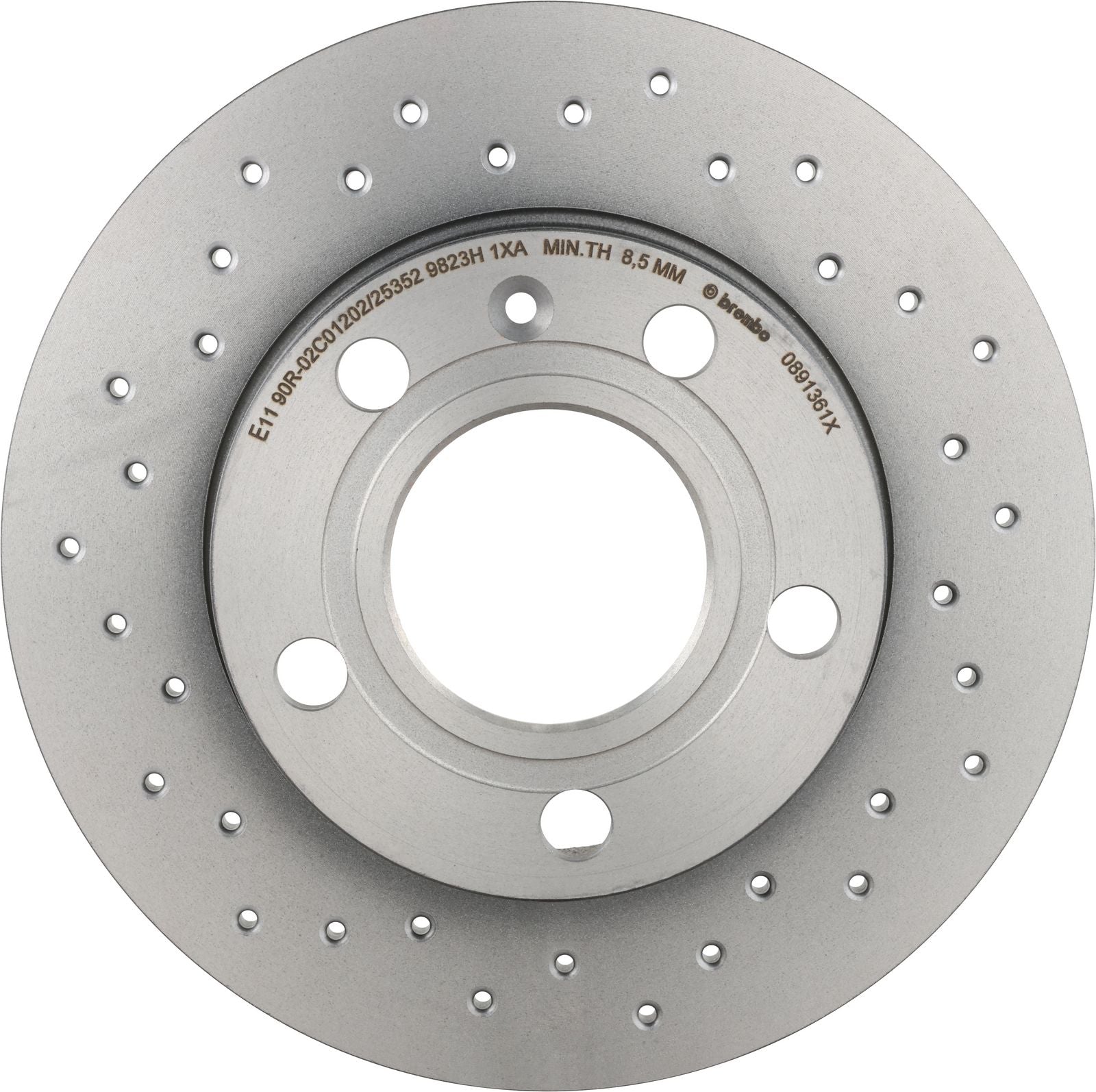 XTRA Rear Disc Brake Rotor - 08.9136.1X_03