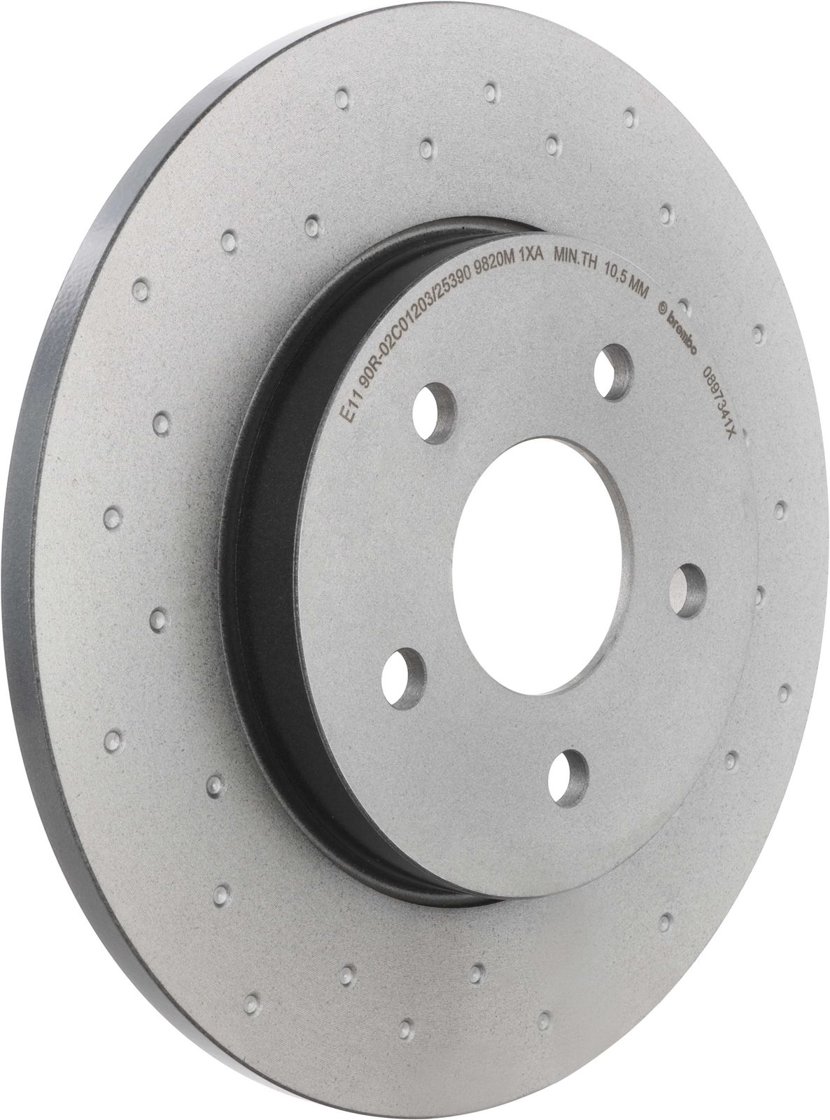 XTRA Rear Disc Brake Rotor - 08.9734.1X_01