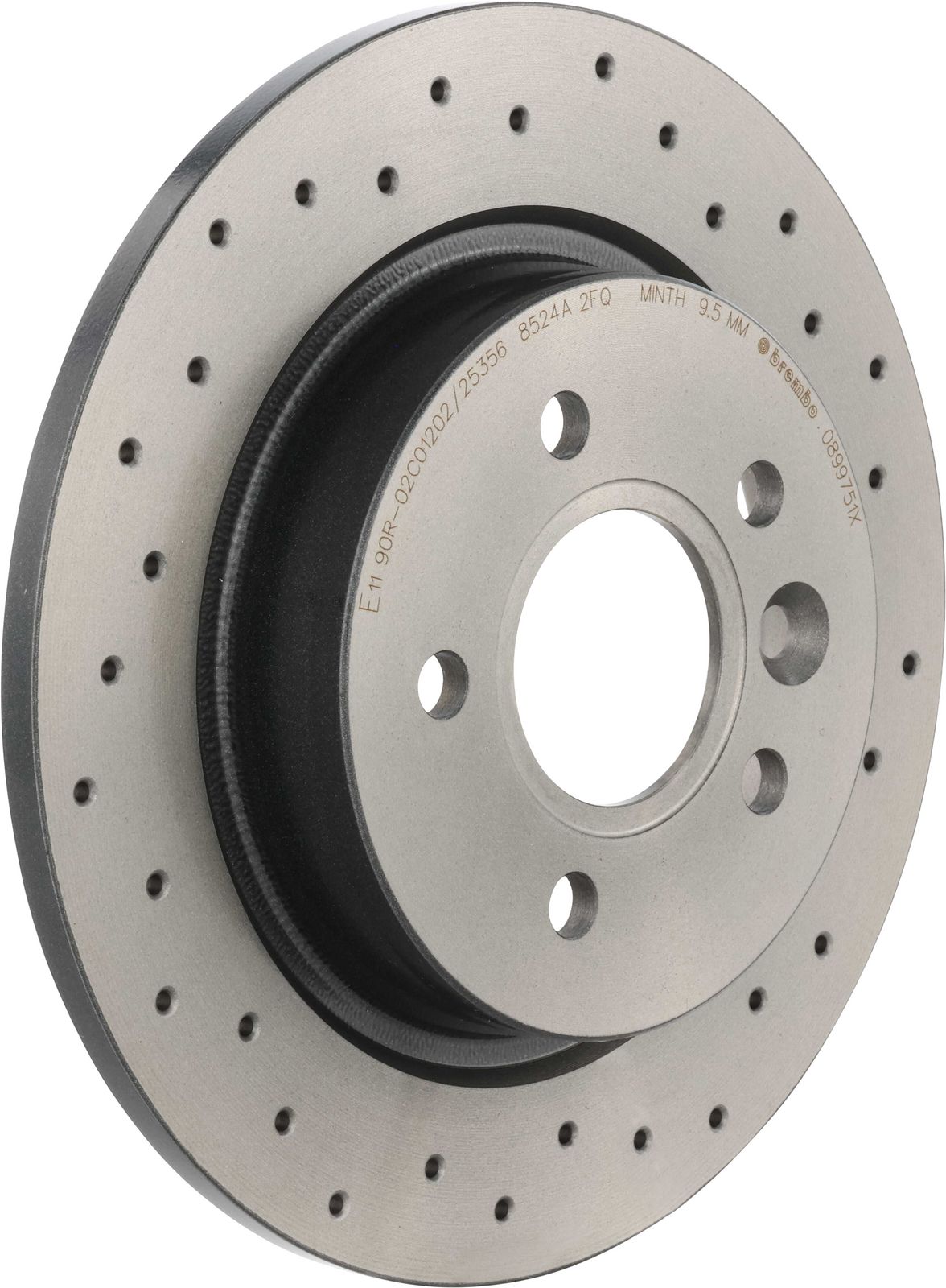 XTRA Rear Disc Brake Rotor - 08.9975.1X_01
