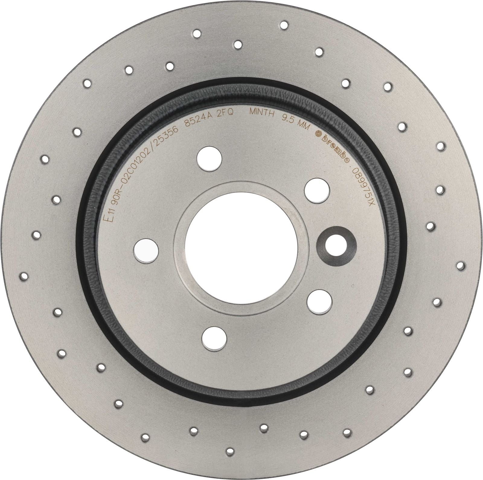 XTRA Rear Disc Brake Rotor - 08.9975.1X_03