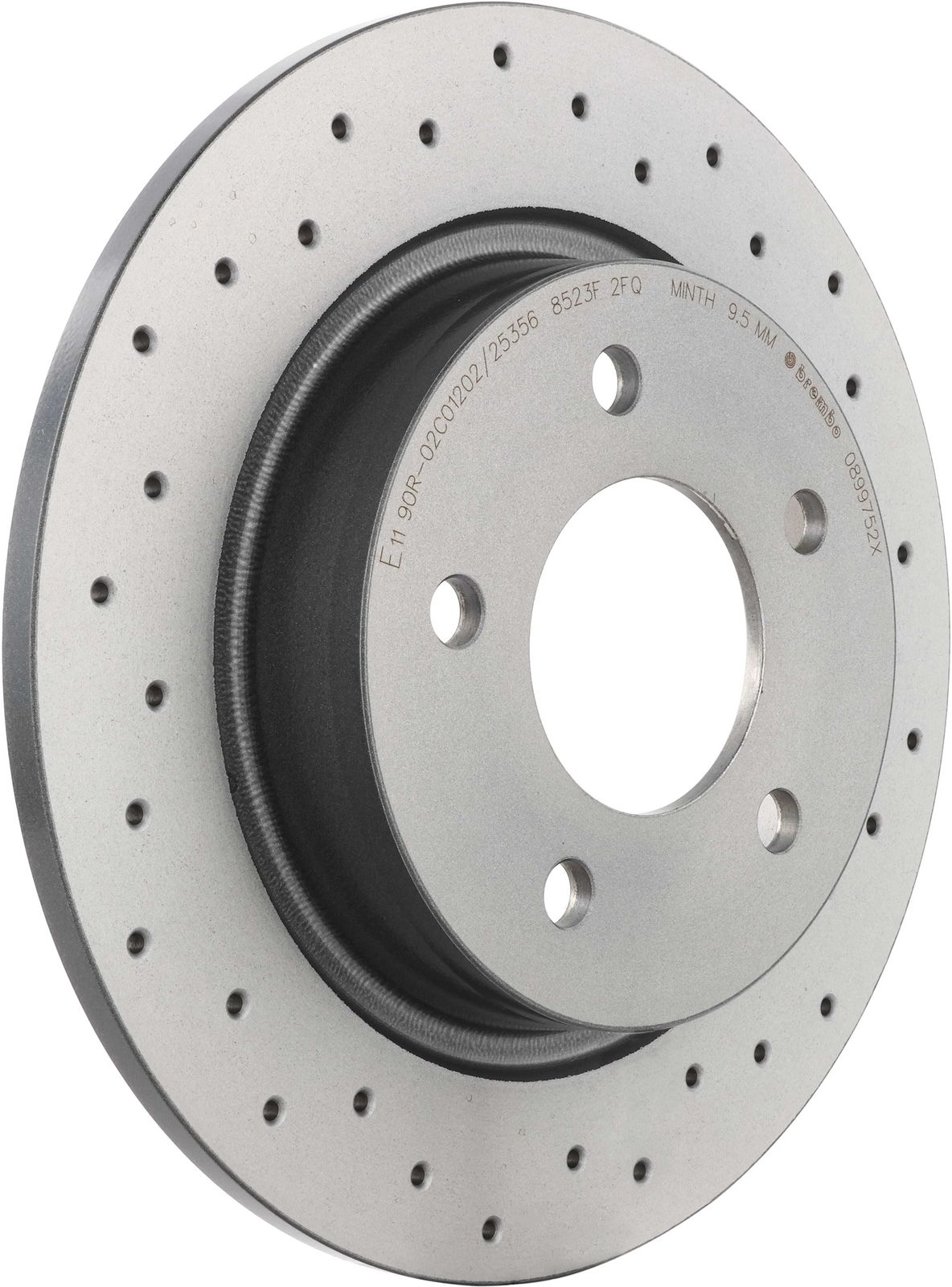 XTRA Rear Disc Brake Rotor - 08.9975.2X_01