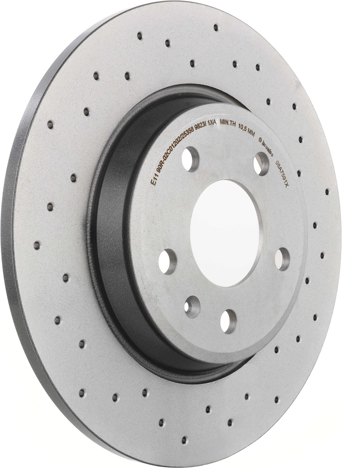 XTRA Rear Disc Brake Rotor - 08.A759.1X_01