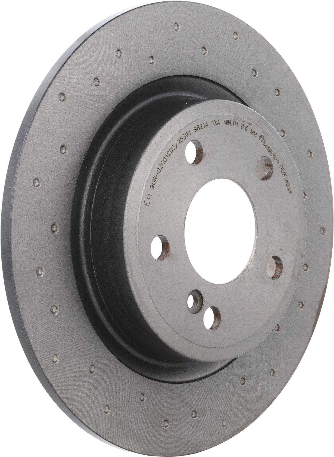 XTRA Rear Disc Brake Rotor - 08.B348.4X_01