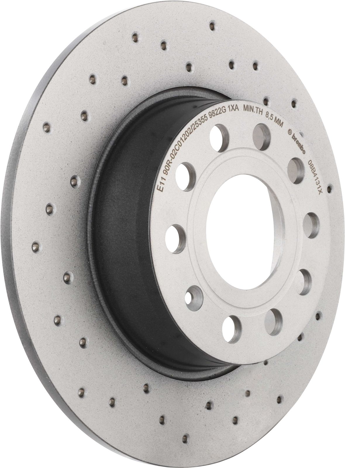 XTRA Rear Disc Brake Rotor - 08.B413.1X_01