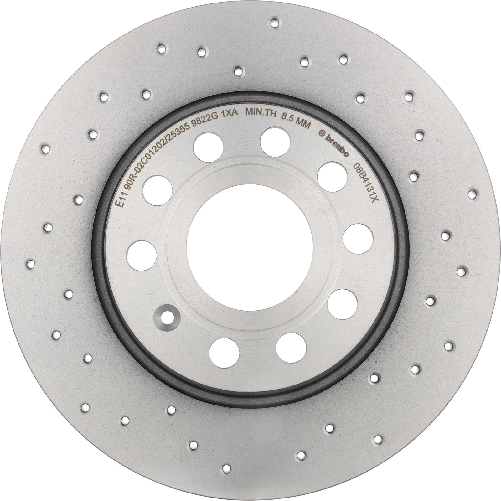 XTRA Rear Disc Brake Rotor - 08.B413.1X_03