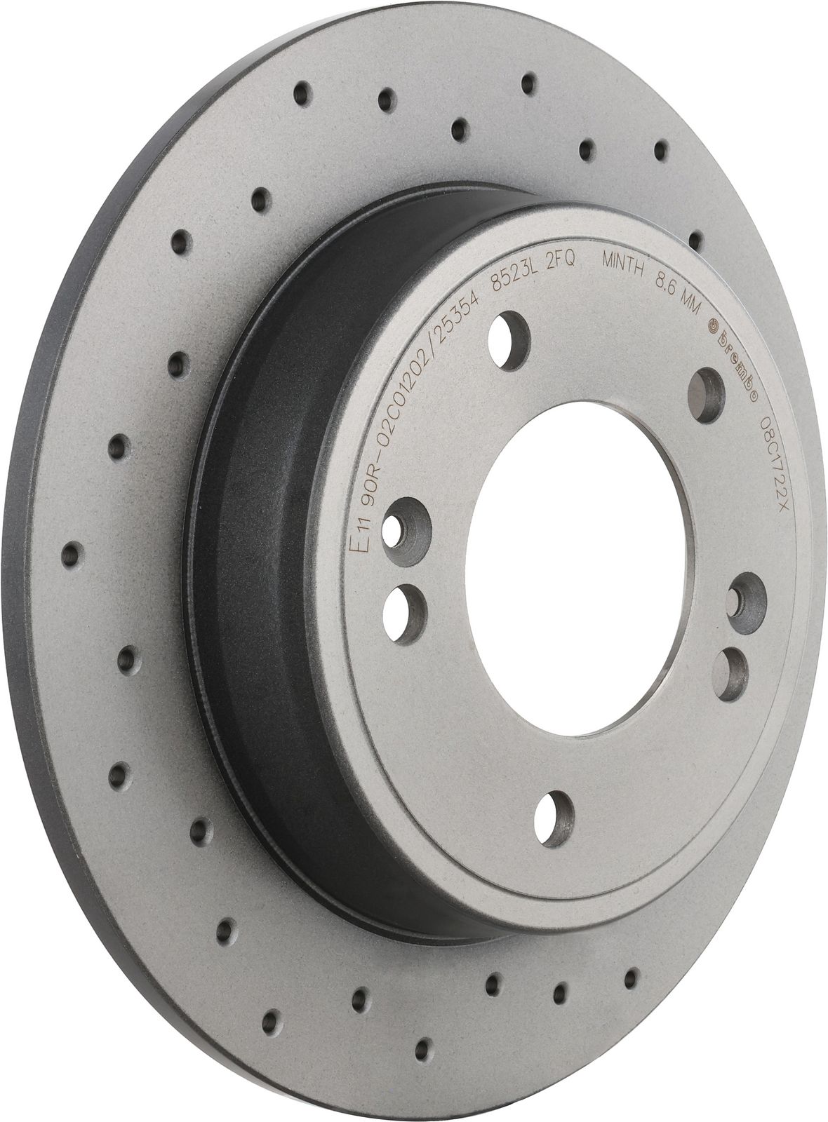 XTRA Rear Disc Brake Rotor - 08.C172.2X_01