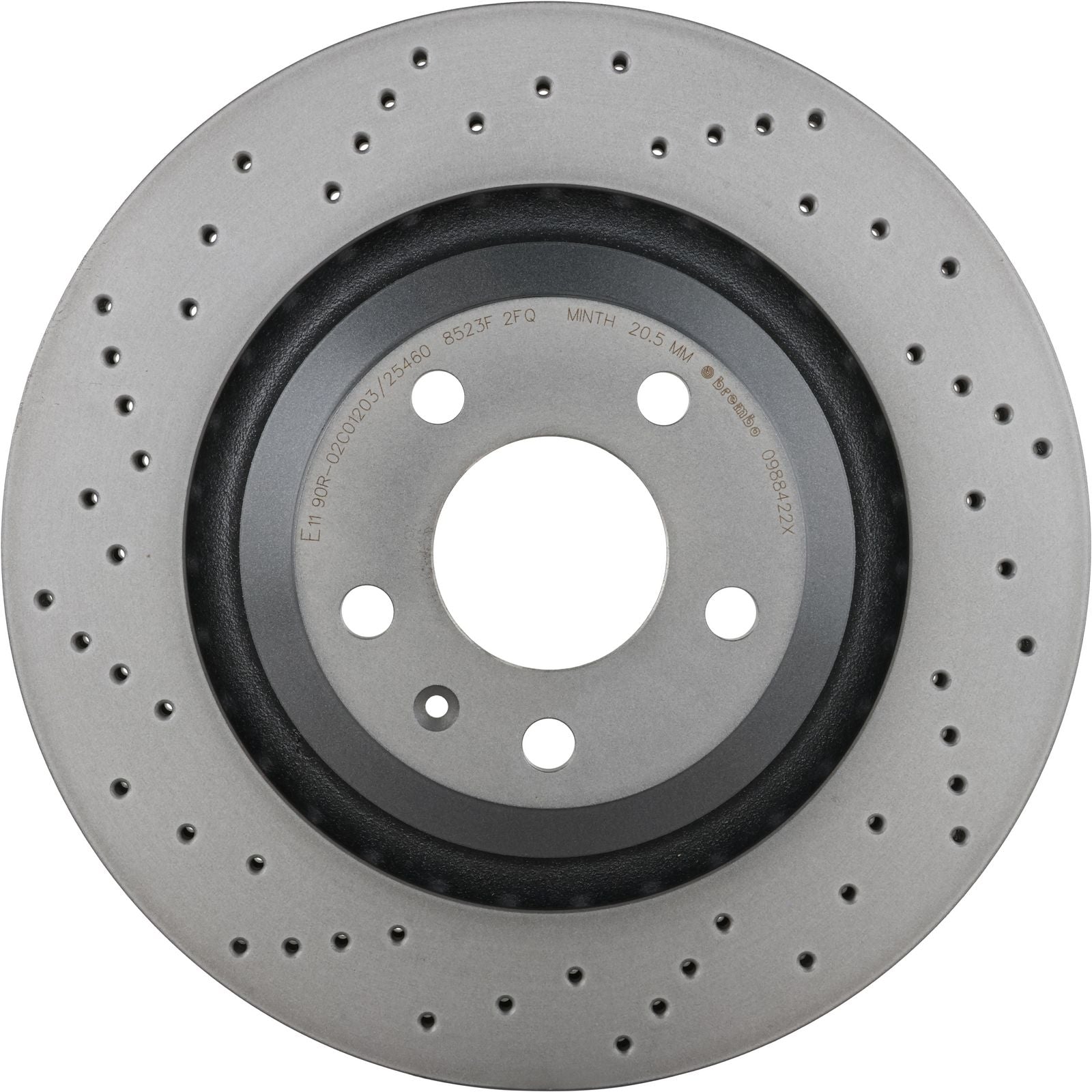 XTRA Rear Disc Brake Rotor - 09.8842.2X_03
